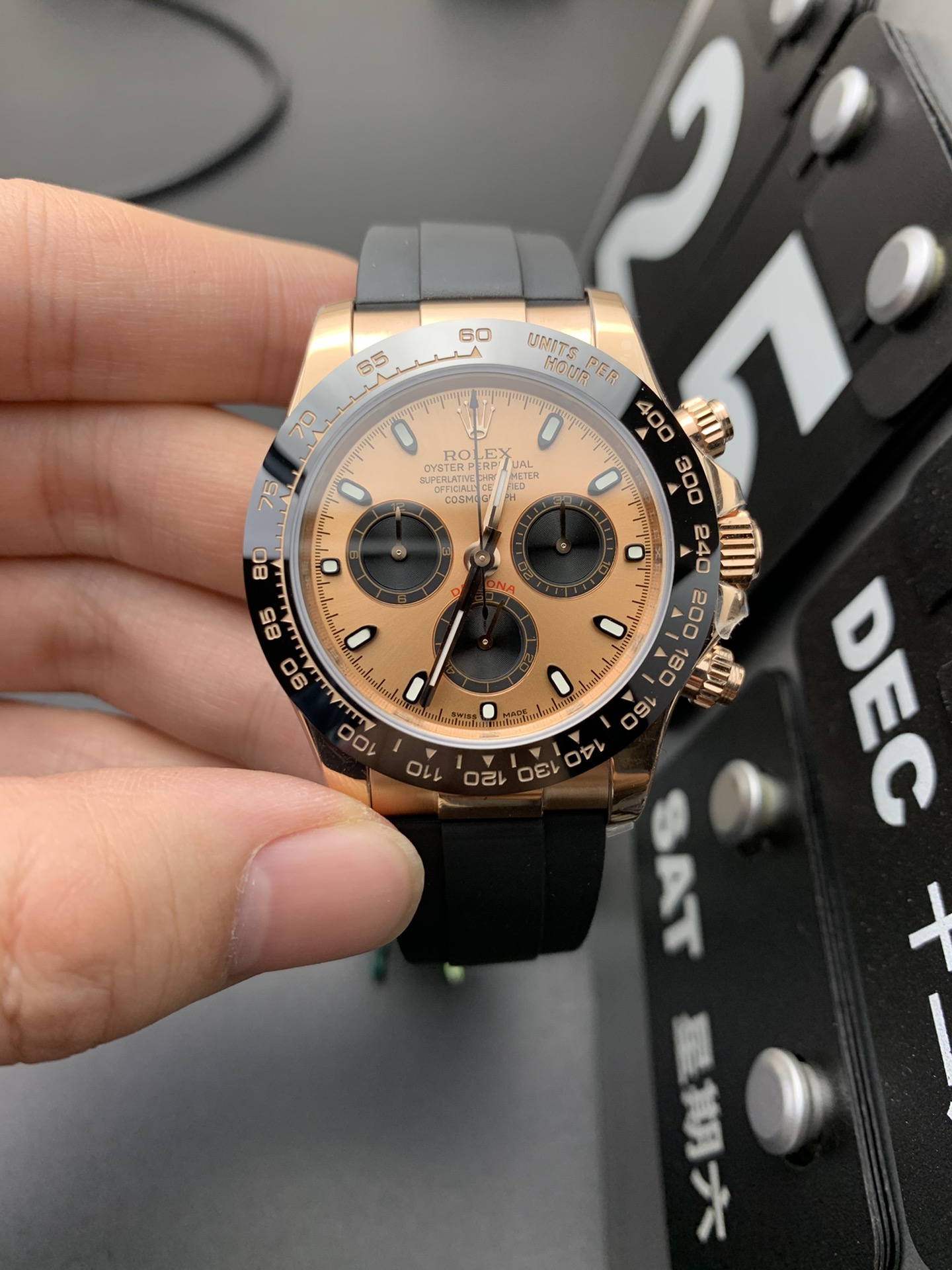 Rolex 玫瑰金迪通拿