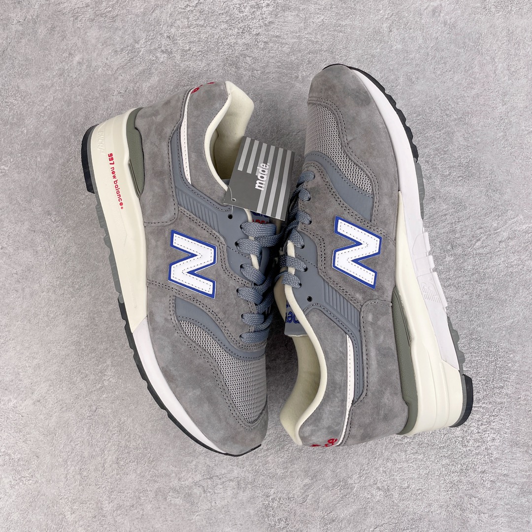 图片[3]-💰150 ＃福利特价‼New Balance NB997 系列 美潮高端原装原装套楦 真正的正品修长鞋型 早期外围实体充正案例无数外贸客户指定订单前后掌分段组合大底 内置科技软底 缓震效果极佳日系潮人必备款 尺码同步专柜 Size：39.5 40 40.5 41.5 42 42.5 43 44 编码：Hby2936020-运动鞋