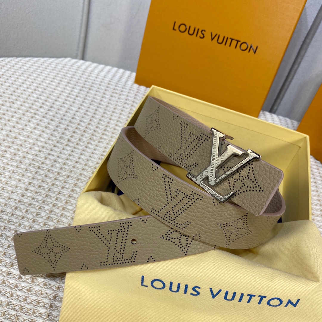 Louis Vuitton Designer
 Belts Women Calfskin Cowhide