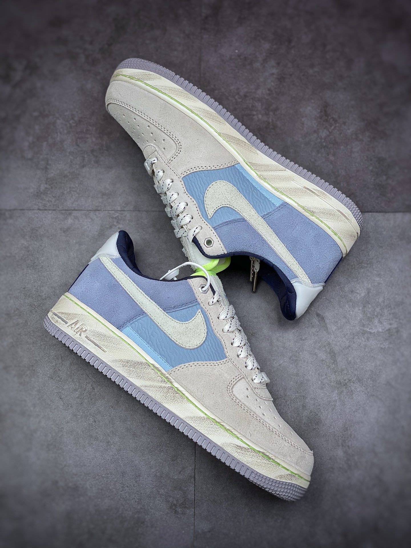 220 Nike Air Force 1 Low 07 灰蓝 致敬冬季DO2339-114