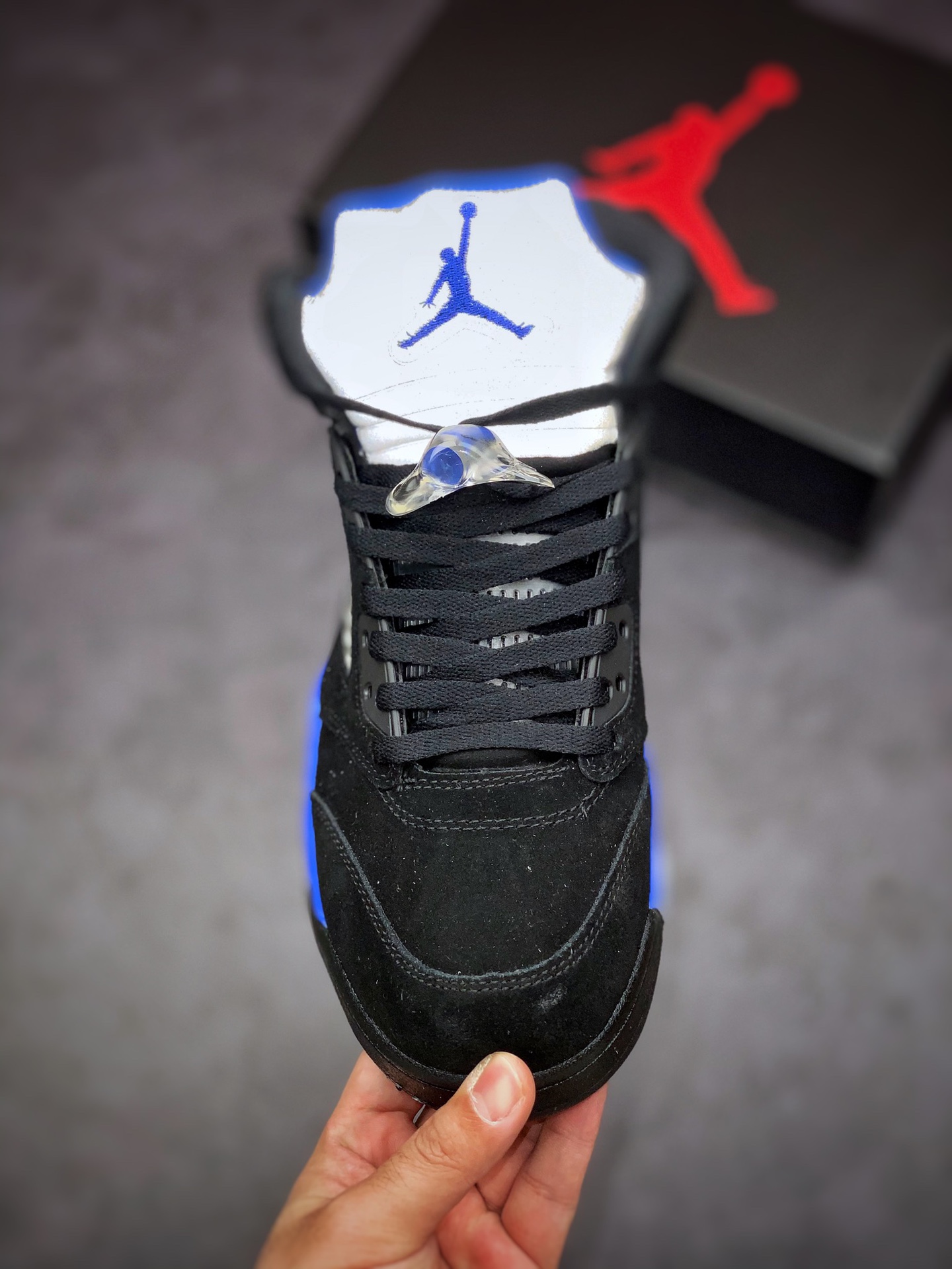 280 Air Jordan 5 ”Racer Blue” 高帮 黑蓝 AJ5 乔丹5代 CT4838-004
