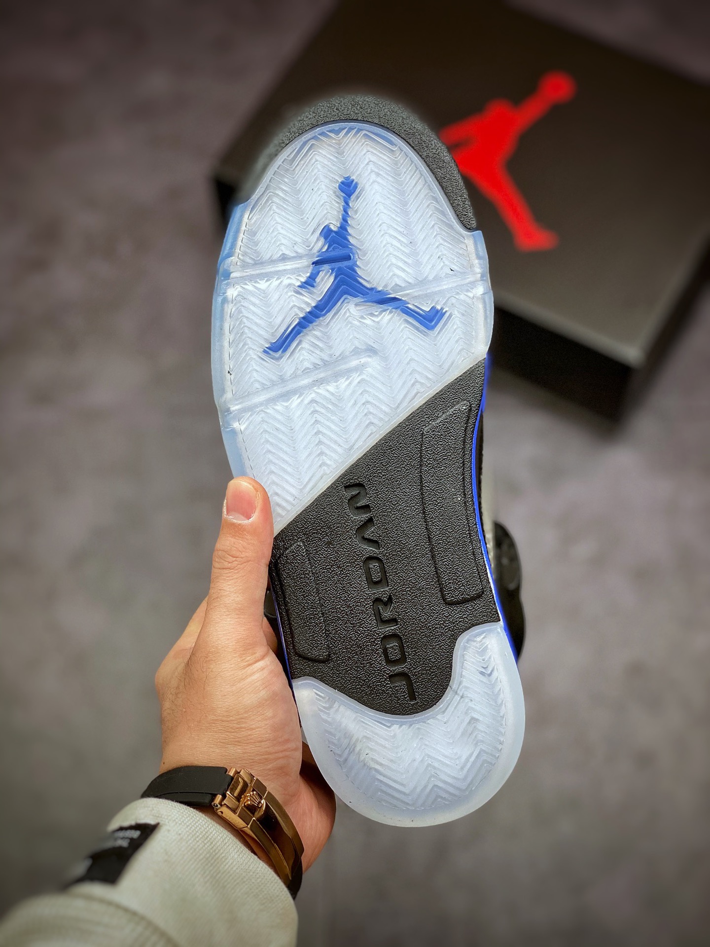280 Air Jordan 5 ”Racer Blue” 高帮 黑蓝 AJ5 乔丹5代 CT4838-004