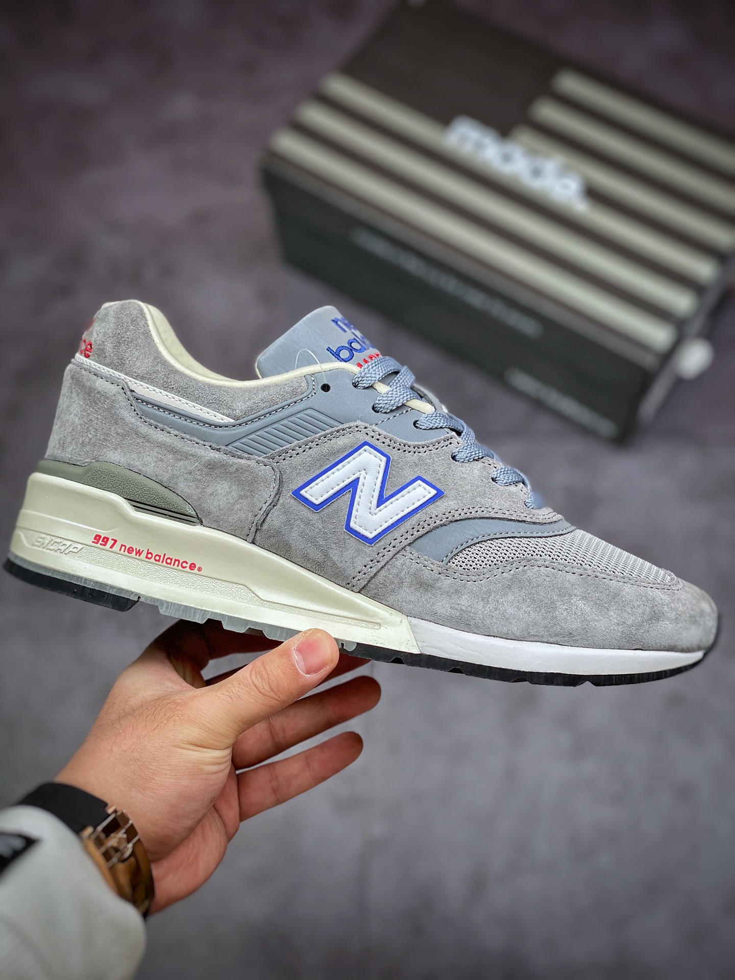 New Balance M997CNR Retro Casual Running Shoes