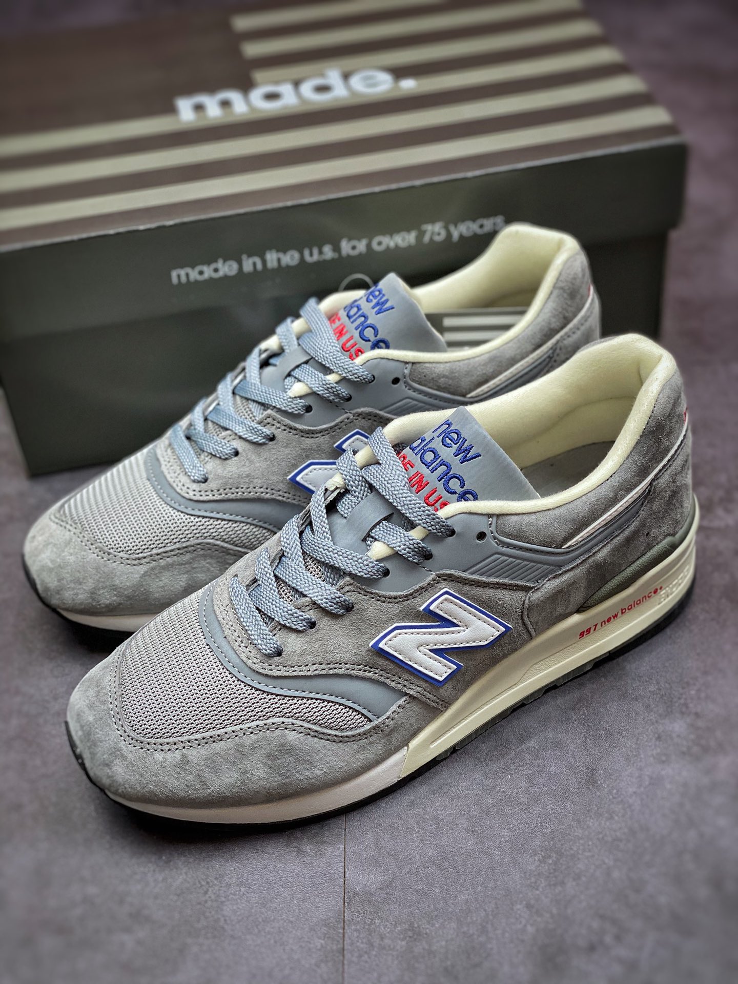 New Balance M997CNR Retro Casual Running Shoes