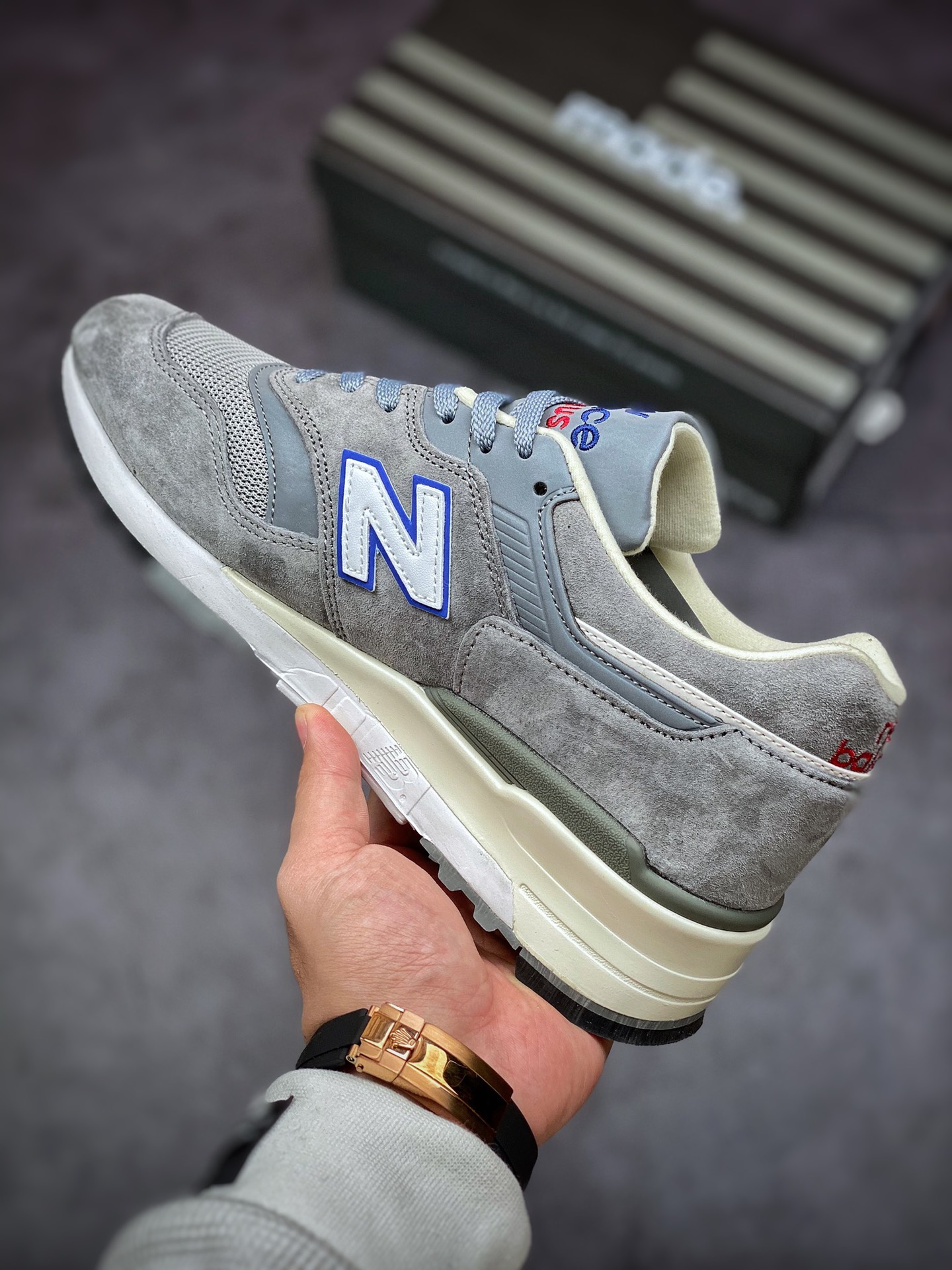 New Balance M997CNR Retro Casual Running Shoes