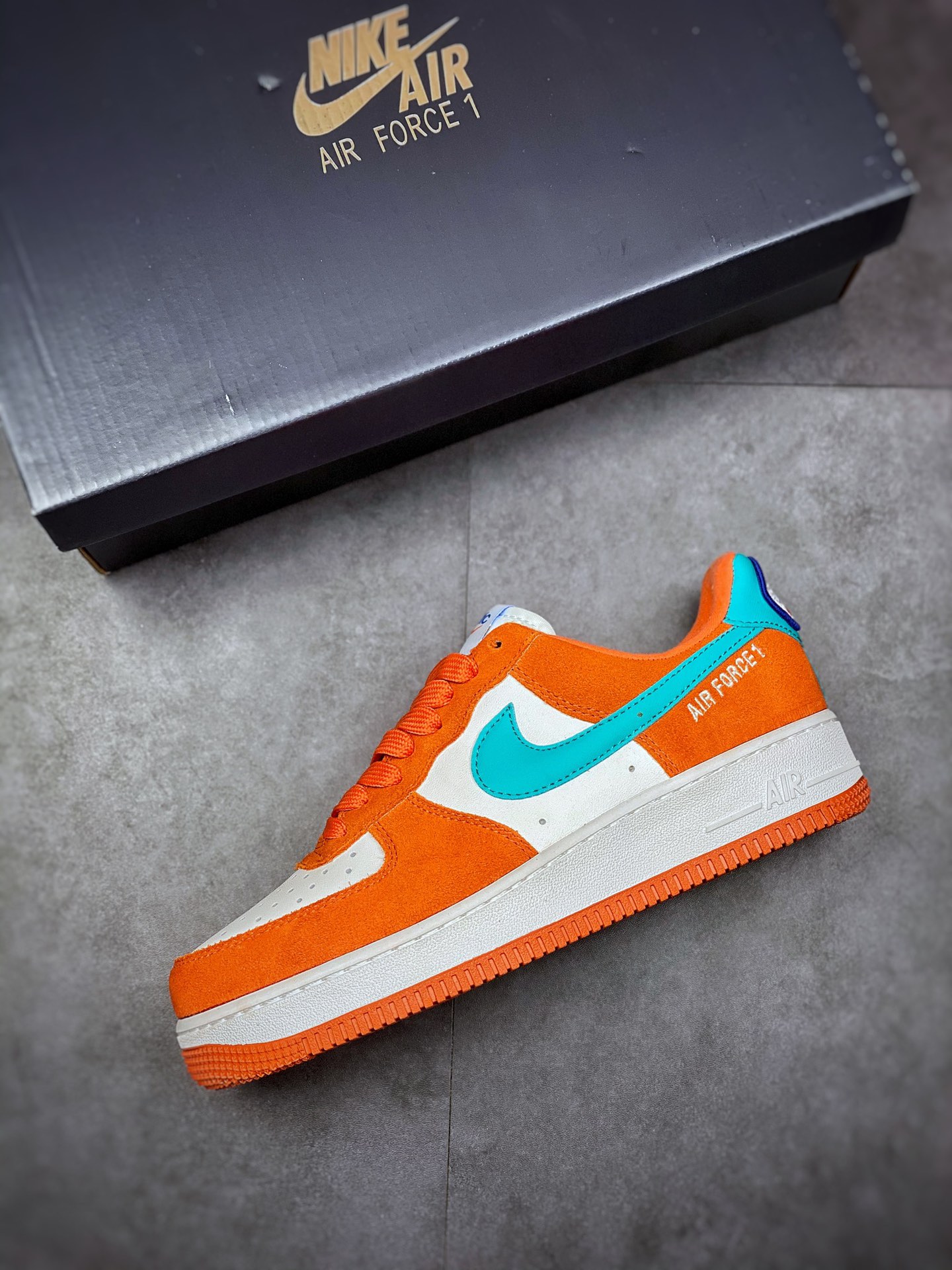 200 Nike Air Force 1 Low 07 白橙 DH7568-800