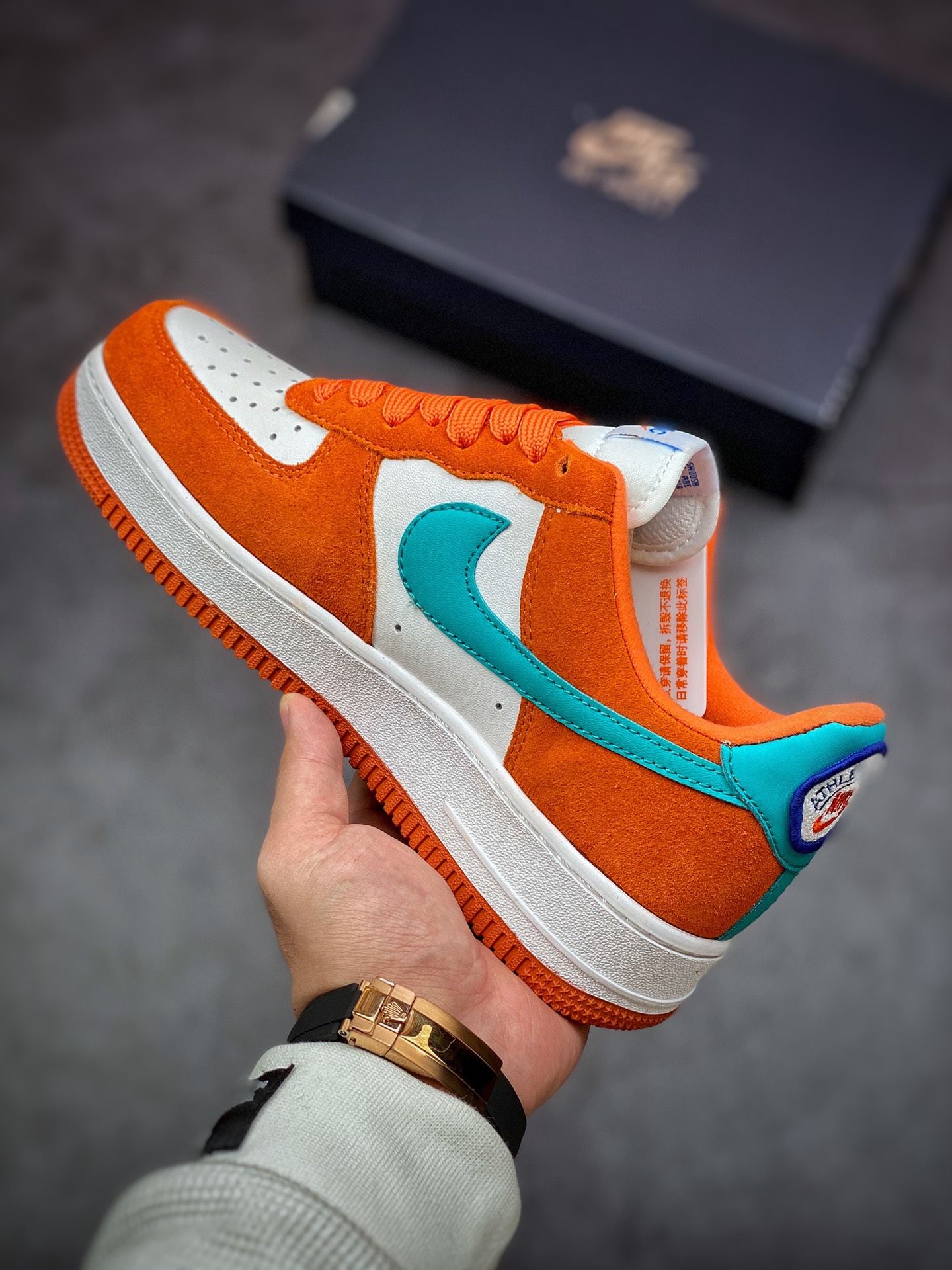 200 Nike Air Force 1 Low 07 白橙 DH7568-800