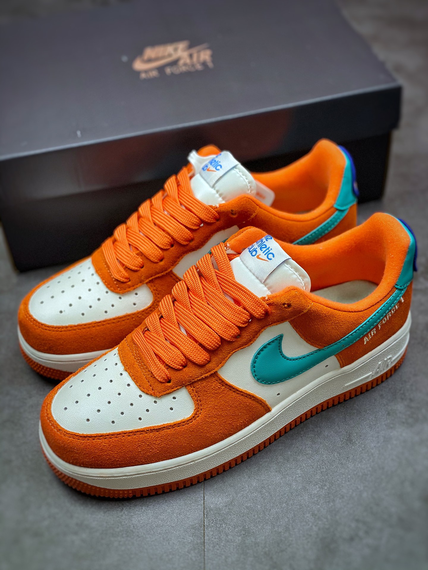200 Nike Air Force 1 Low 07 白橙 DH7568-800