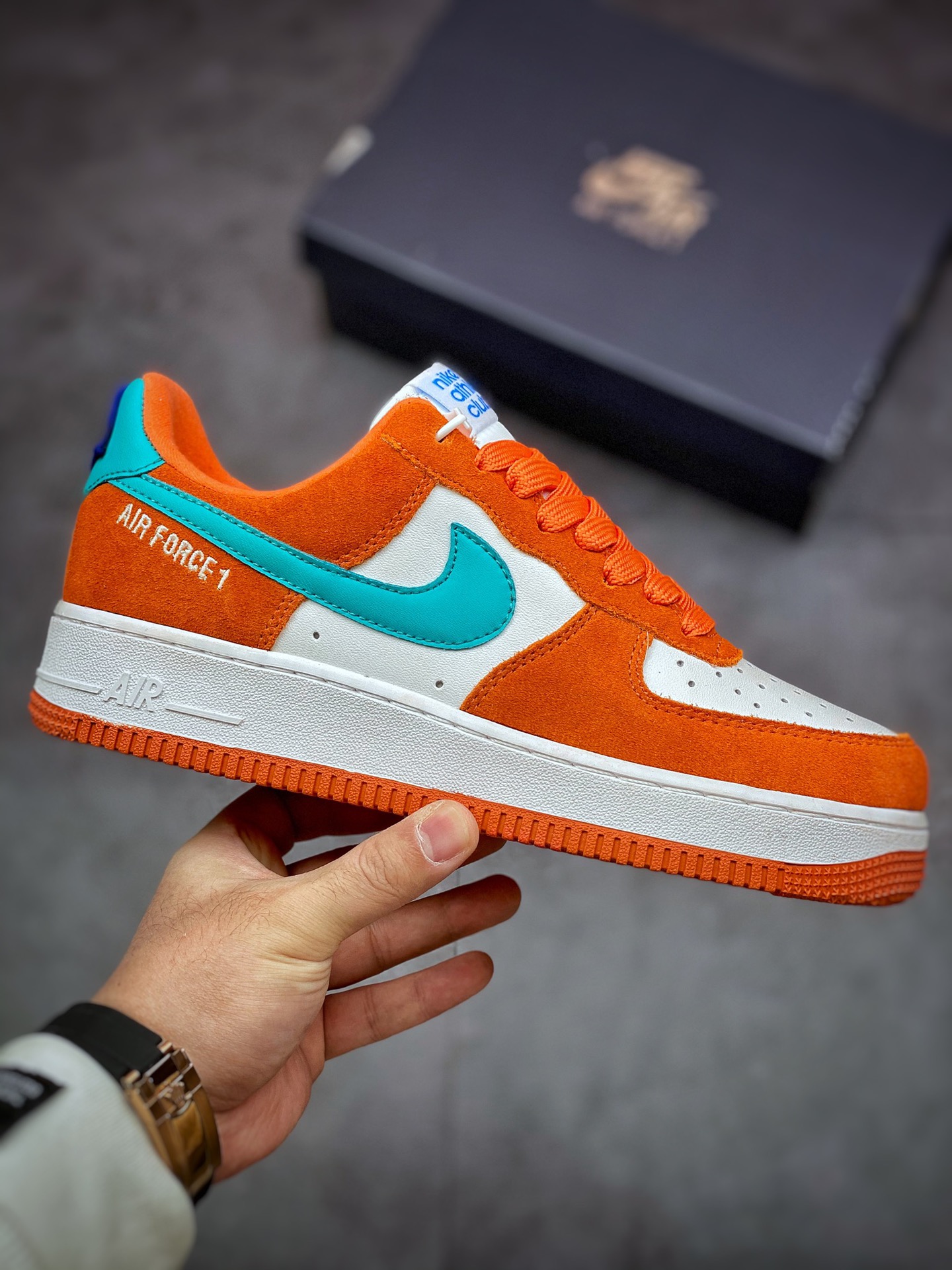 200 Nike Air Force 1 Low 07 白橙 DH7568-800