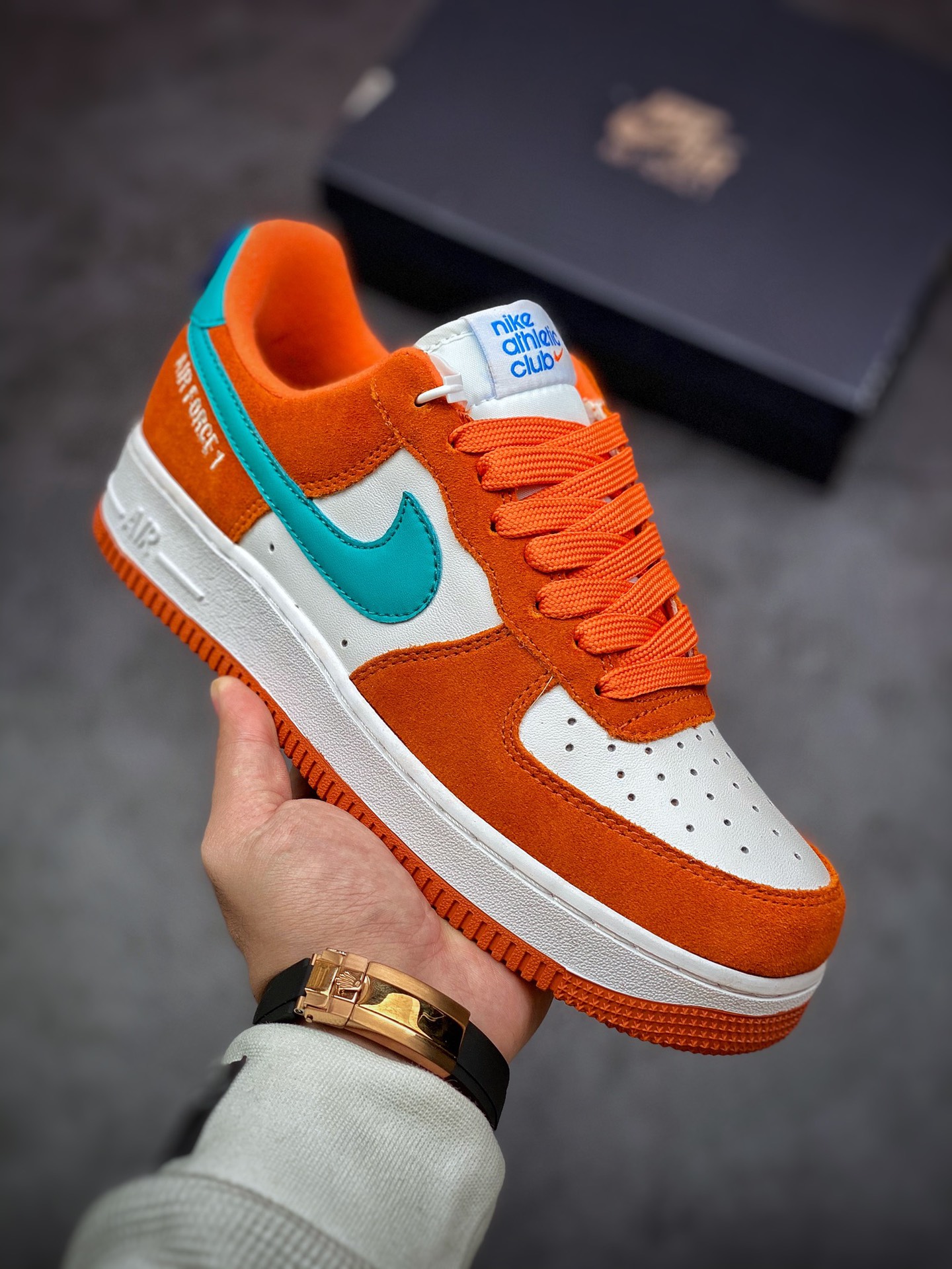 200 Nike Air Force 1 Low 07 白橙 DH7568-800