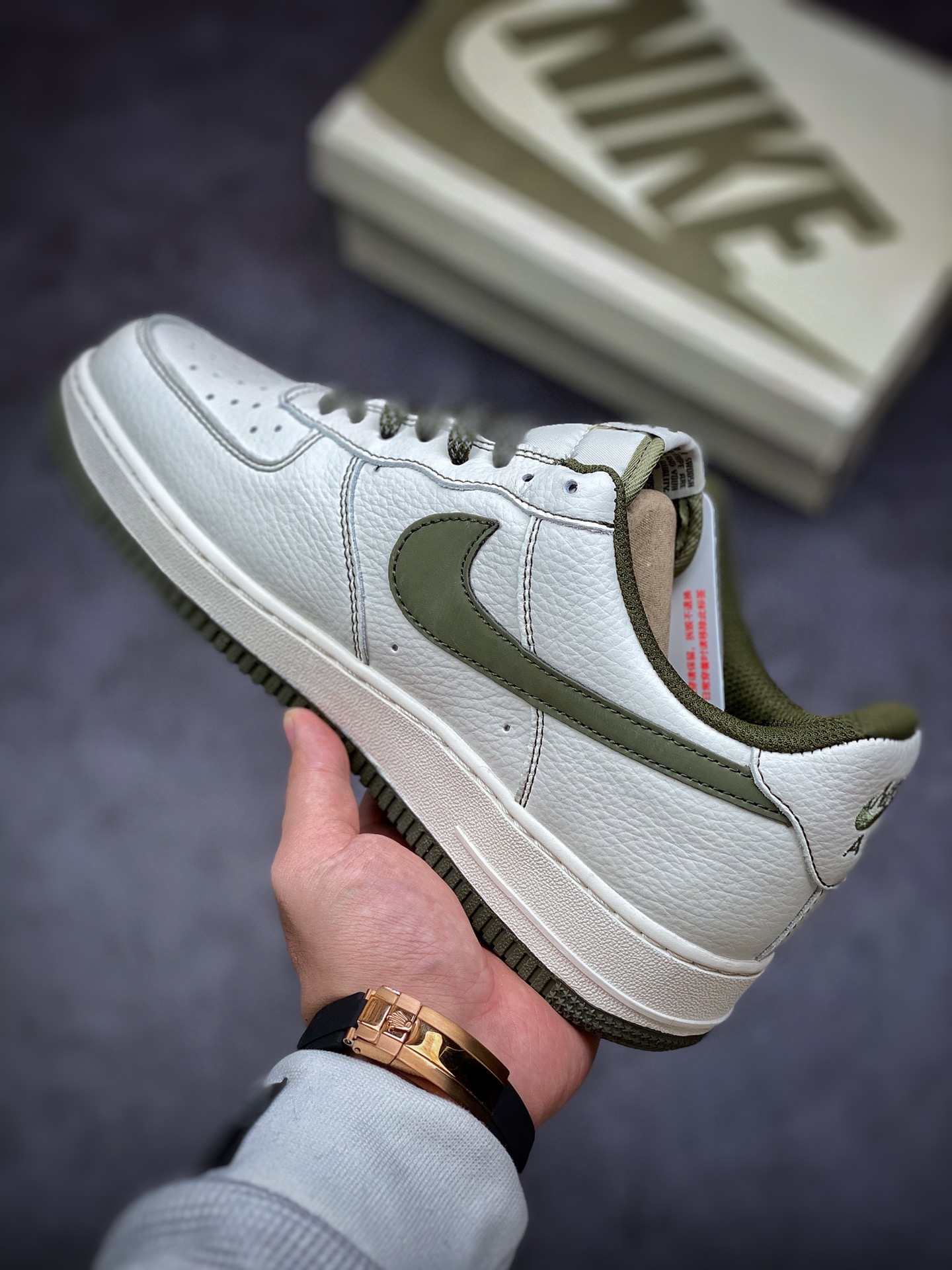 200 Nike Air Force 1 Low 07 白墨绿 CV1724-107