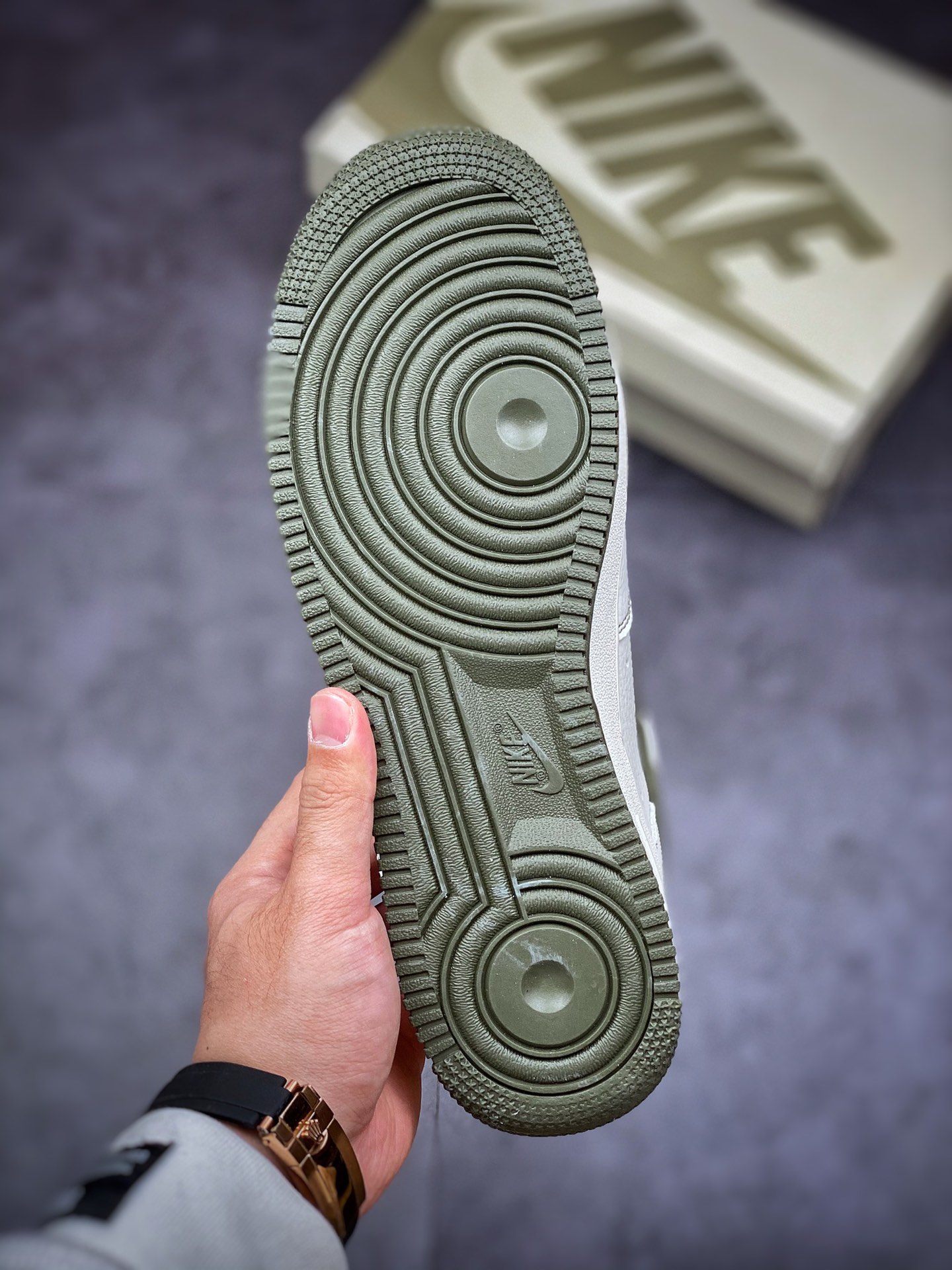 200 Nike Air Force 1 Low 07 白墨绿 CV1724-107
