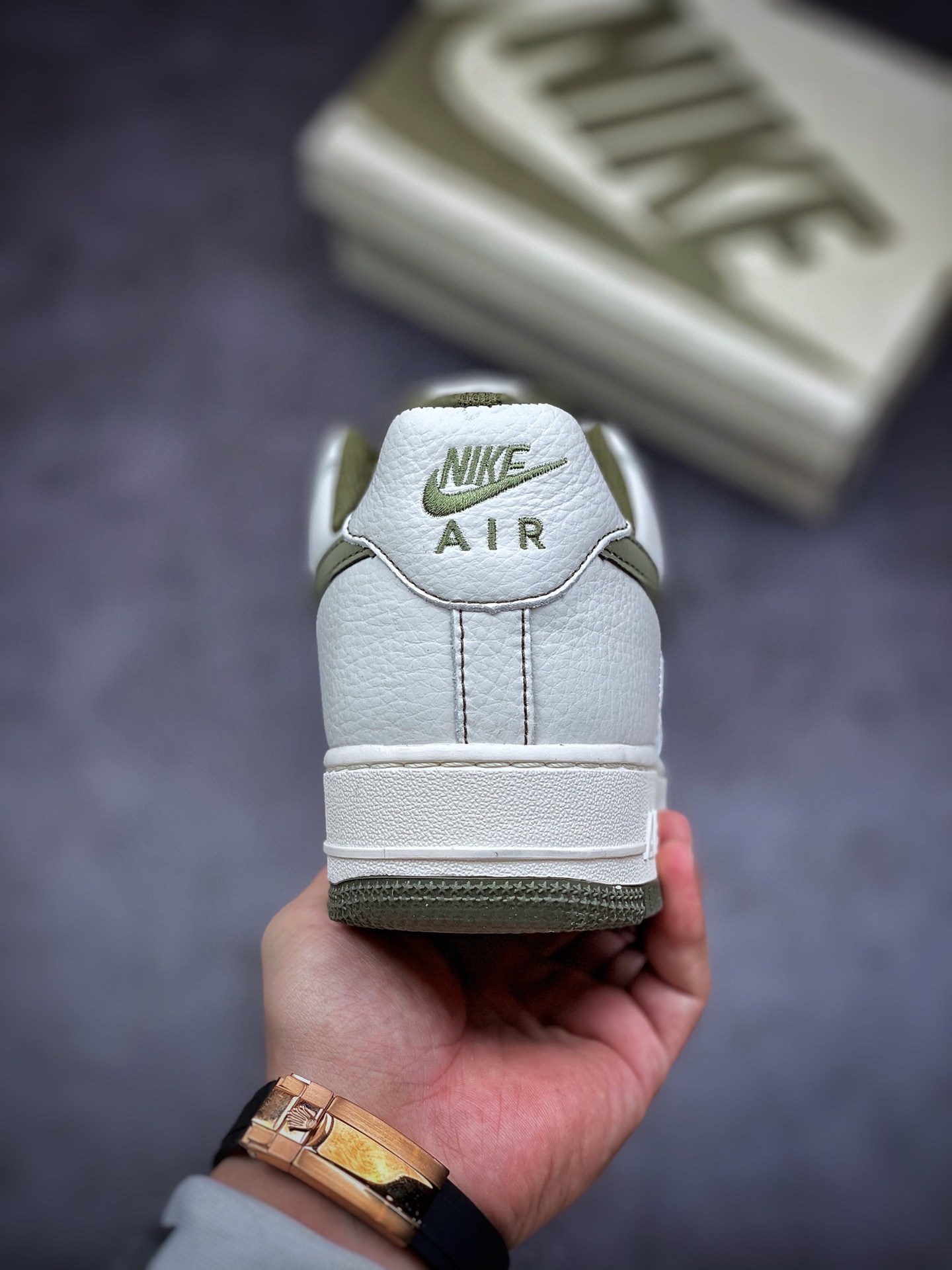 200 Nike Air Force 1 Low 07 白墨绿 CV1724-107