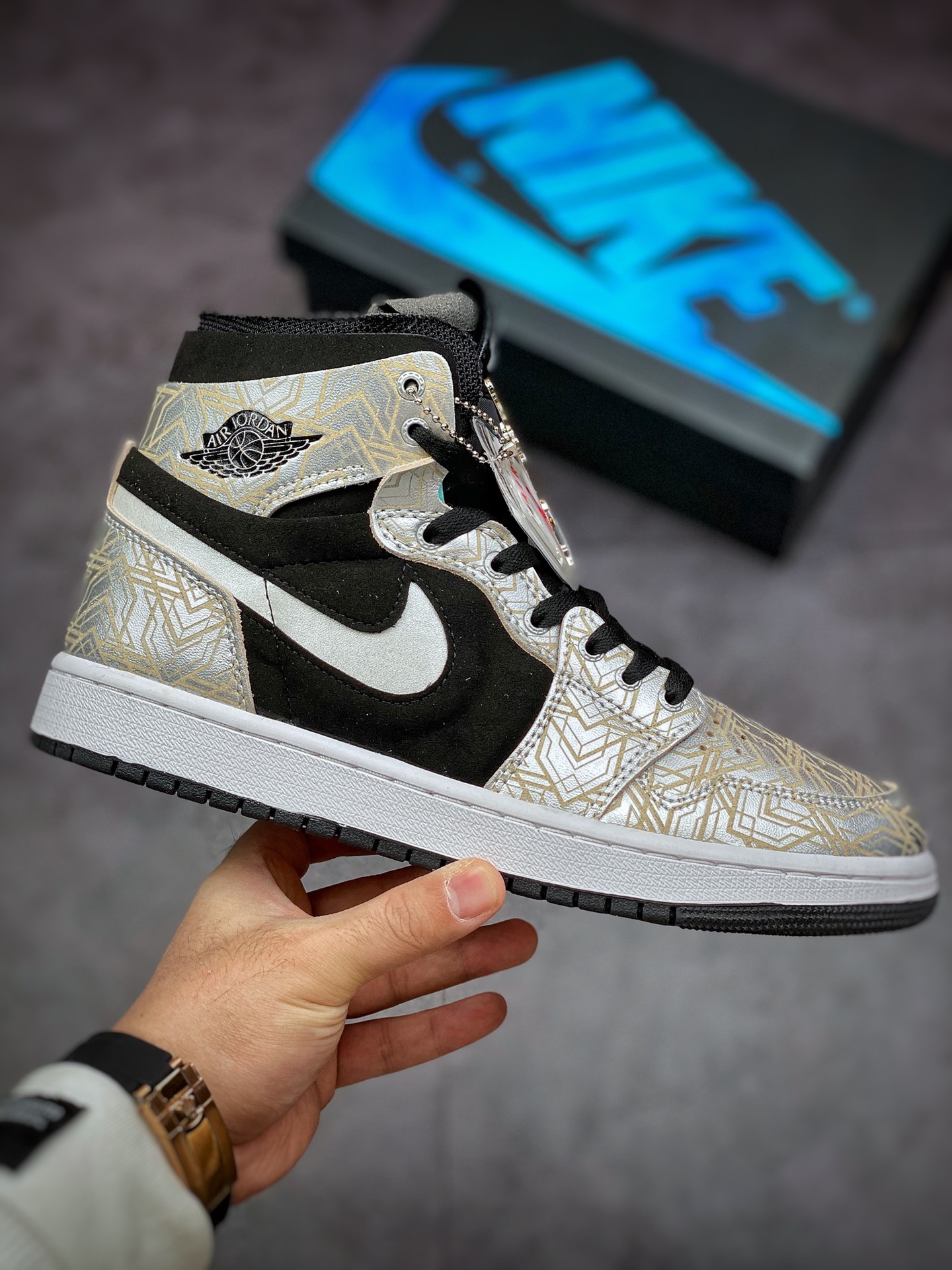 280 大厂纯原级别Air Jordan 1 Zoom Air CMFT 公司同源3M反光DQ0659-900