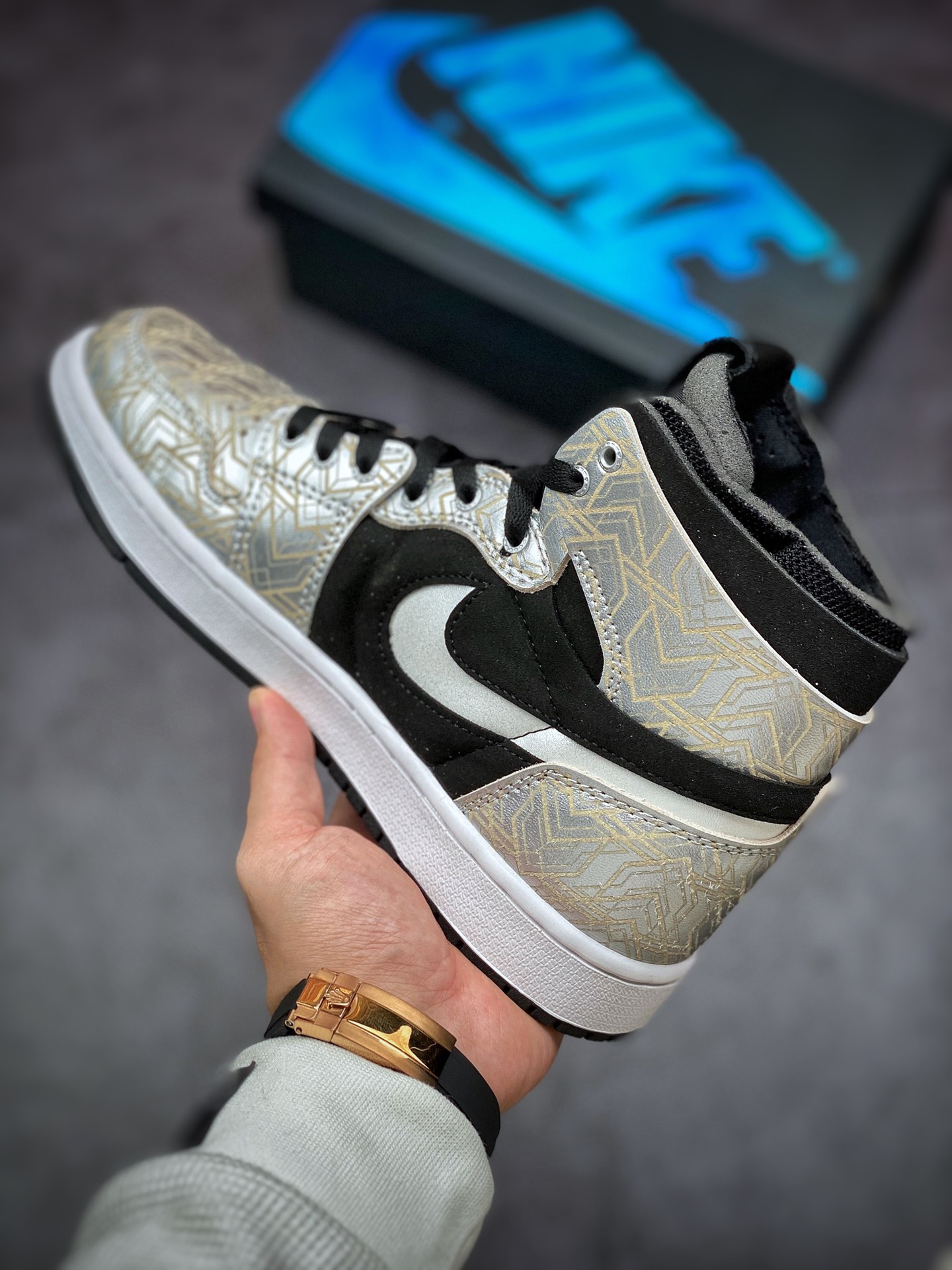 280 大厂纯原级别Air Jordan 1 Zoom Air CMFT 公司同源3M反光DQ0659-900