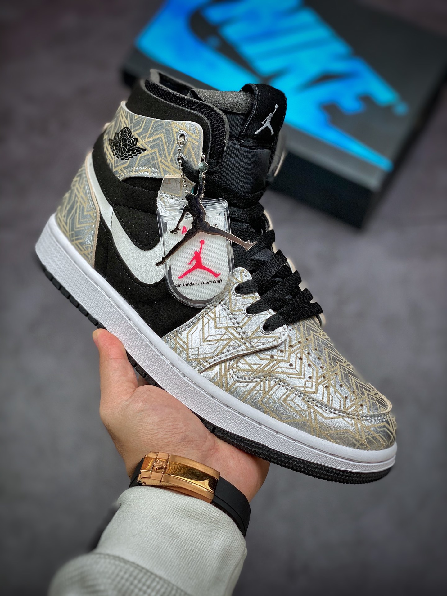 280 大厂纯原级别Air Jordan 1 Zoom Air CMFT 公司同源3M反光DQ0659-900