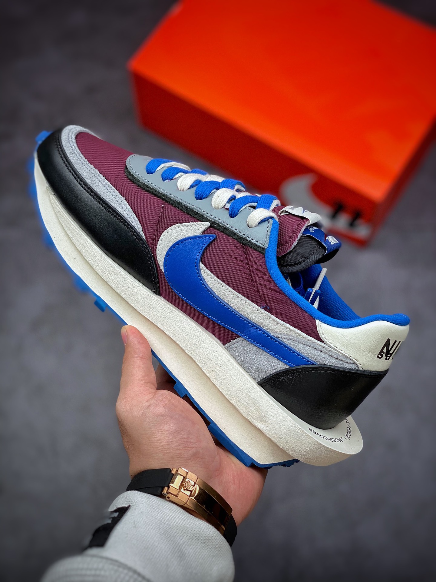 300 Sacai x NIKE LVD Waffle x Undercover 联名解构走秀款 DJ4877-600