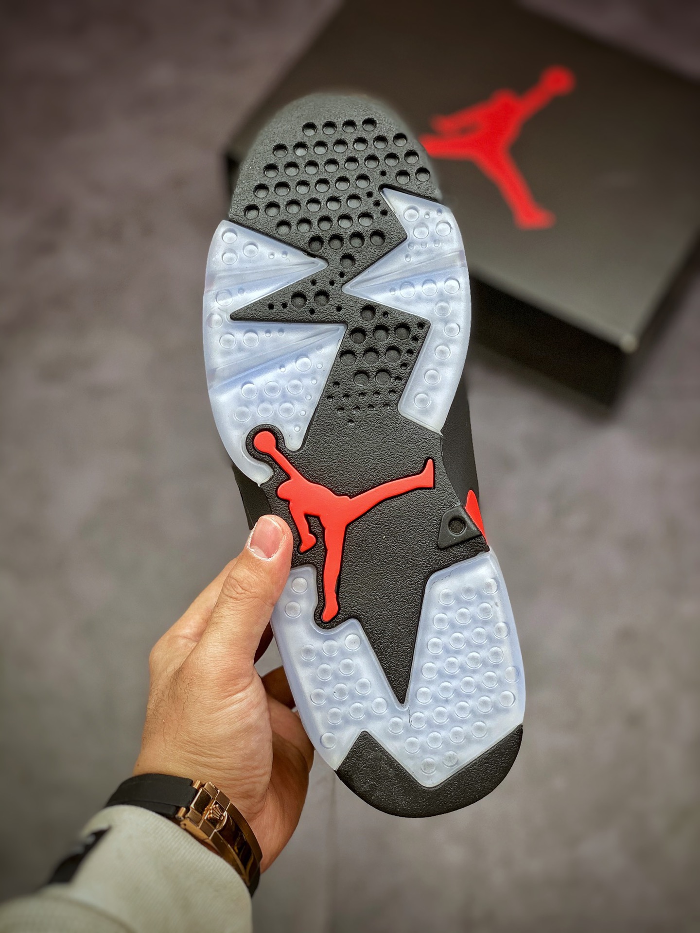450 #纯原 Air Jordan 6 ”Black Infrared” 乔六黑红 2021版复刻 384664-060