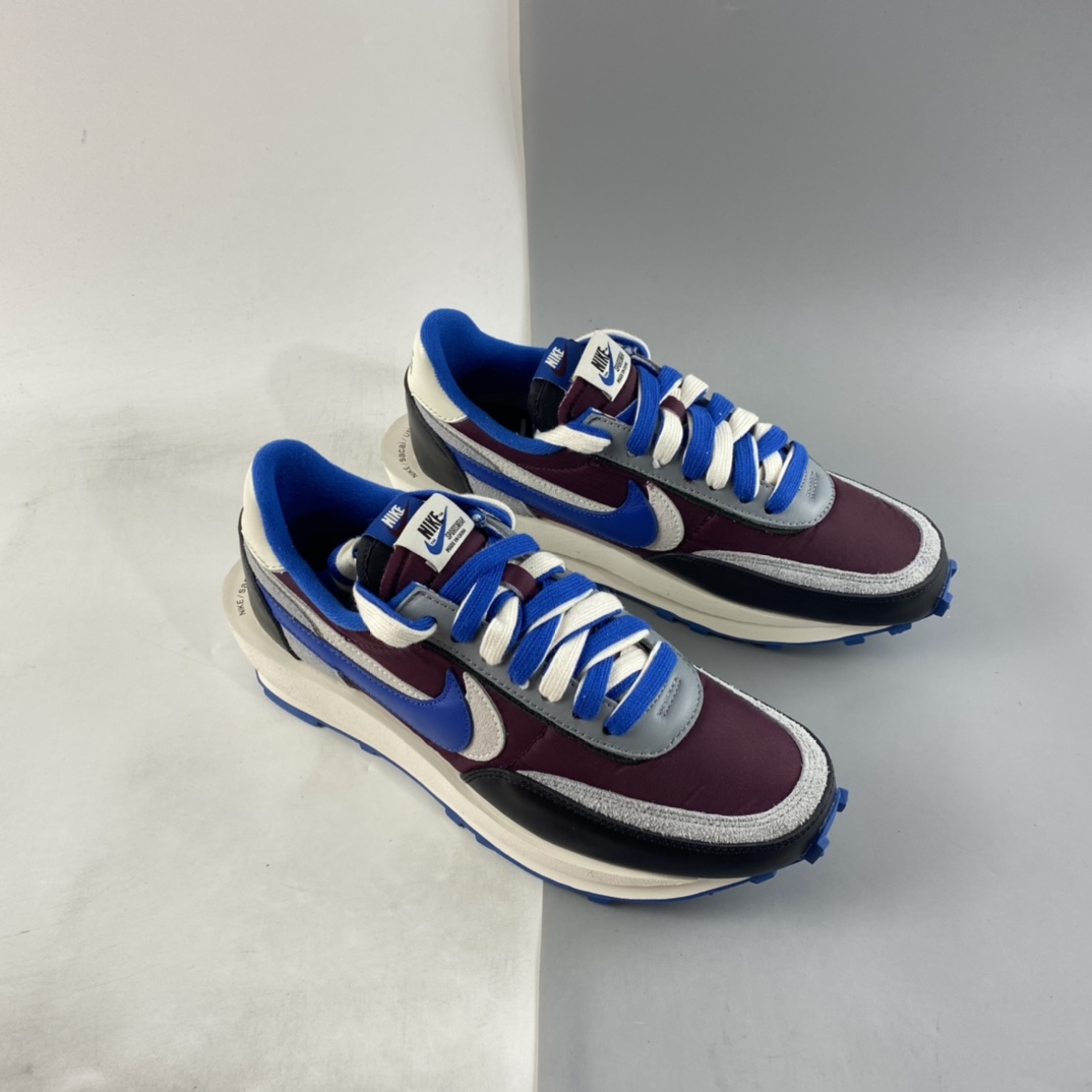 P300   Undercover x Sacai x Nike LVD Waffle 华夫双钩三方联名 “黑灰蓝”DJ4877-600