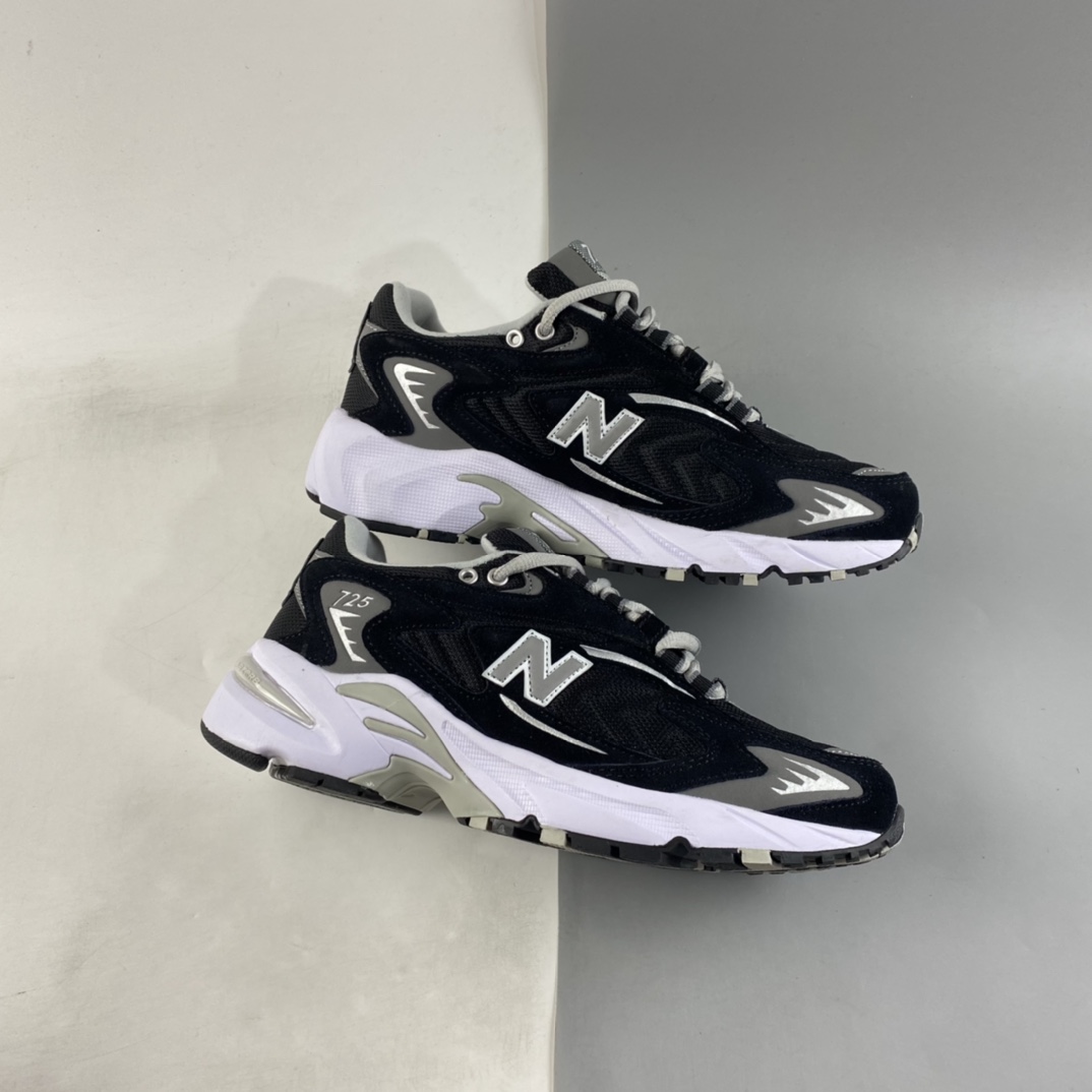 P180  New Balance ML725系列复古单品 透气复古老爹运动休闲跑步鞋 ML725R