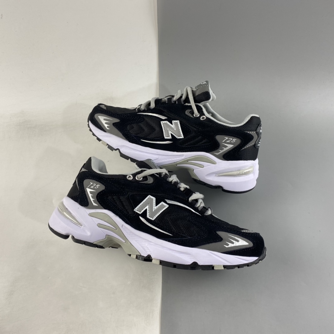 P180  New Balance ML725系列复古单品 透气复古老爹运动休闲跑步鞋 ML725R