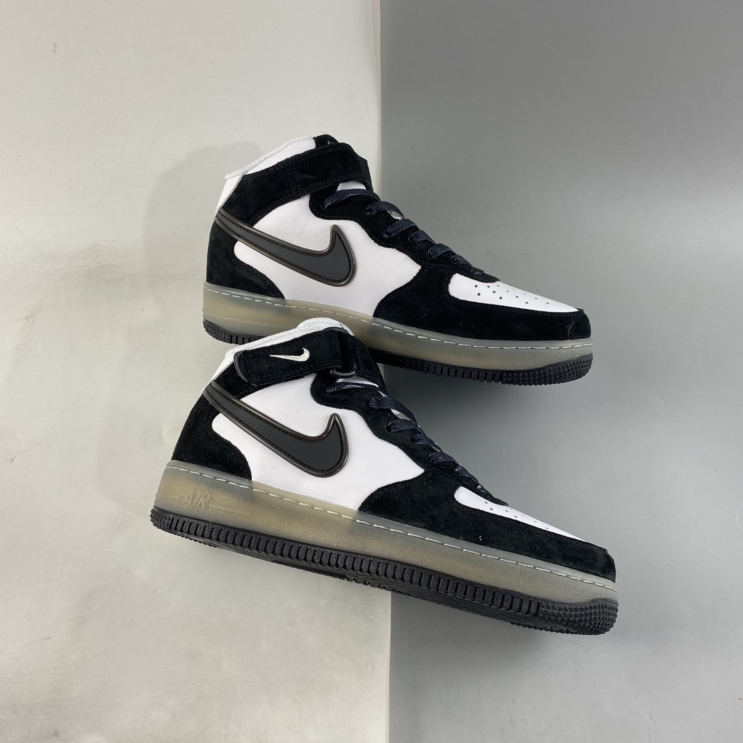 P260  Slam Jam x NIKE Air Force 1’07 Mid 联名系列磨砂皮革 空军一号中帮休闲板鞋 BC9825-101