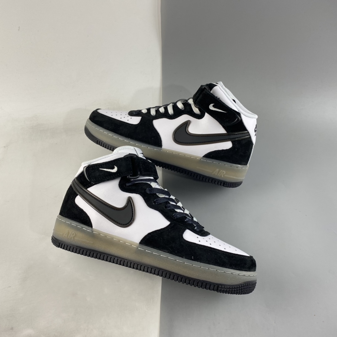 P260  Slam Jam x NIKE Air Force 1’07 Mid 联名系列磨砂皮革 空军一号中帮休闲板鞋 BC9825-101