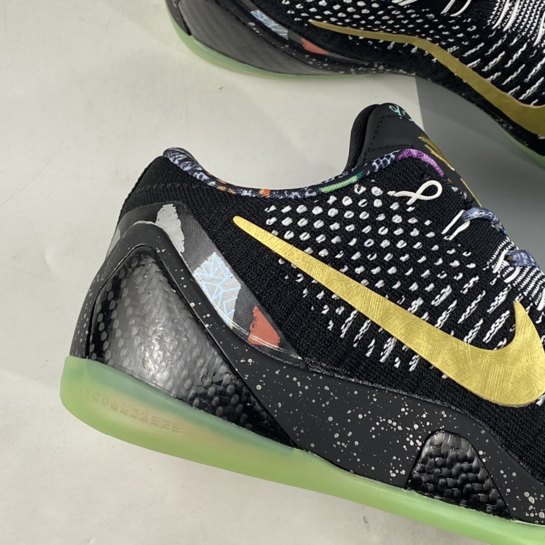 P260   NIKE Zoom Kobe IX 科比9专业实战运动篮球鞋 630847-002