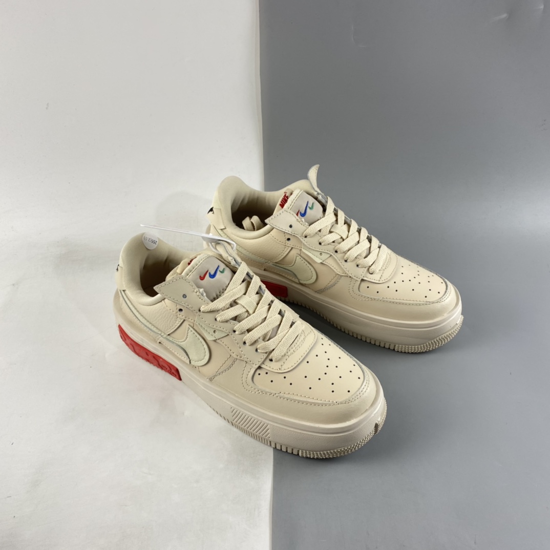 P200  NIKE Air Force 1 Fontanka 全新时尚风 空军一号低帮休闲板鞋 DA7024-200