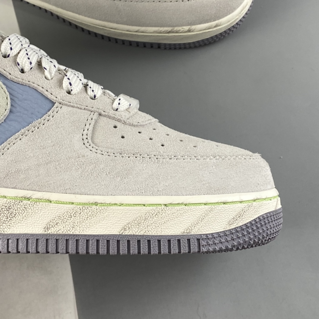P220  NIKE Air Force 1’07 Low 水纹蓝 空军一号低帮休闲板鞋 DO2339-114