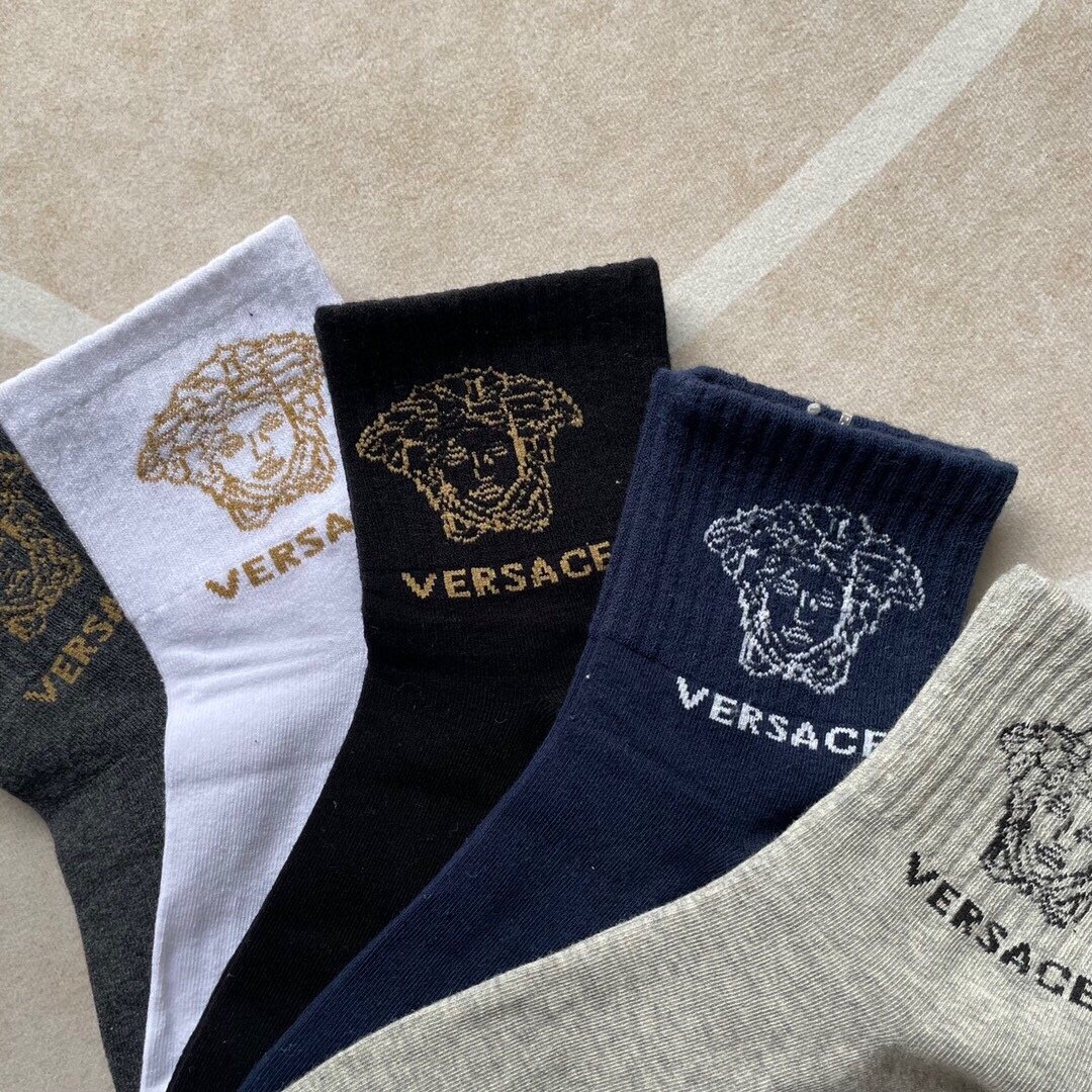 Versace范思哲新品短筒男款袜子