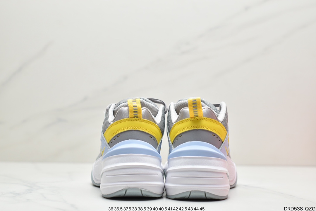 Nike M2K TeknoLux Denim Pack Retro Trend Versatile Travel Leisure Sports Dad Shoes Model AV4789
