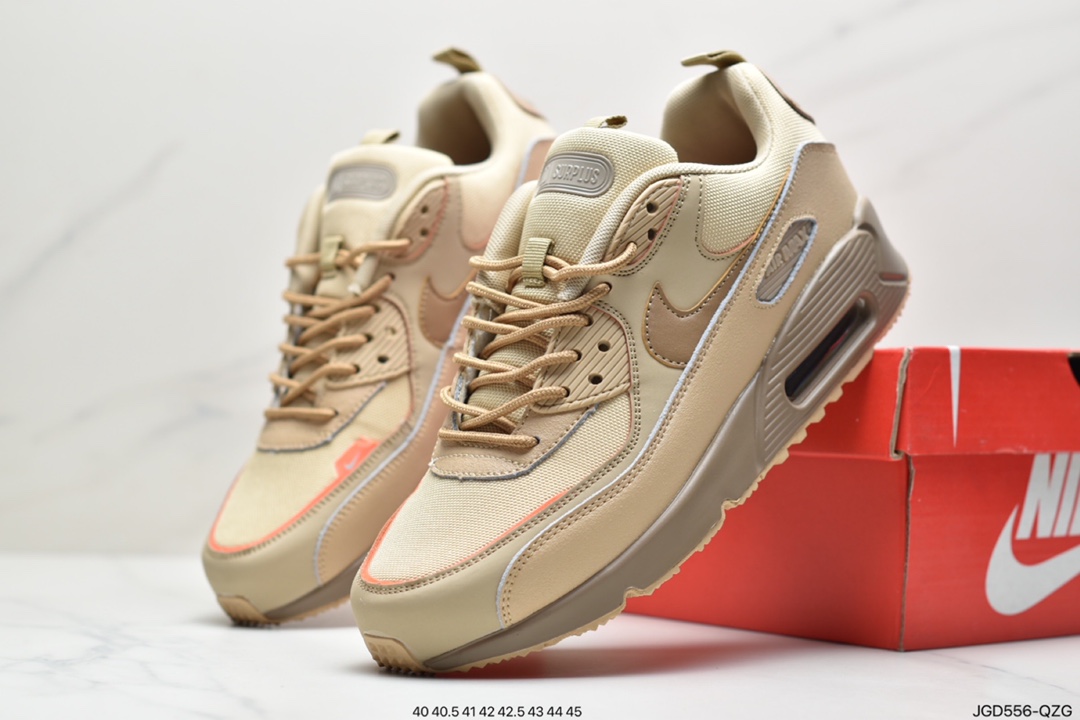 AIR MAX 90 SURPLUS air cushion leather mesh running shoes CQ7743-200-Top High Quatity Cheap Sneakers Fashion Clothing Clothes Bags handbags Shoes of all Brand wholesale With The best Quality And Beautiful Price from China Factory Chinese suppliers wholesaler seller AIR MAX 90 SURPLUS air cushion leather mesh running shoes CQ7743-200