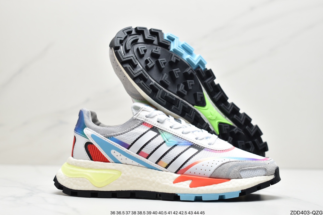 Adidas RETROPY P9 Nightcrawler 3 generation really exploded outsole retro running shoes HO3087