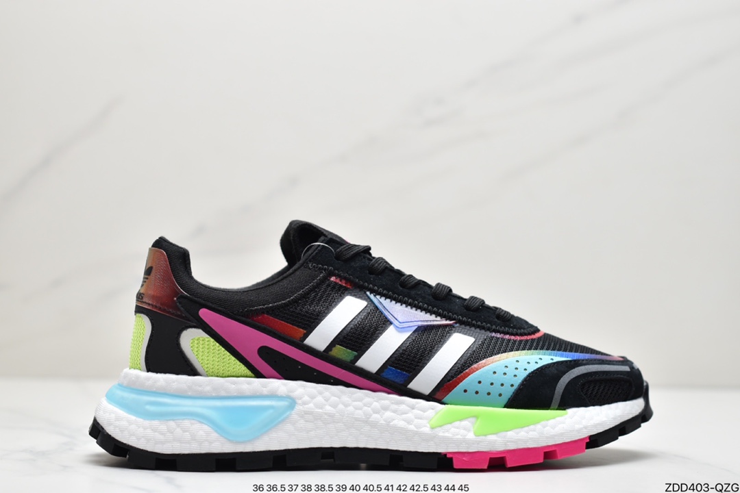 Adidas RETROPY P9 Nightcrawler 3 generation really exploded outsole retro running shoes HO3087