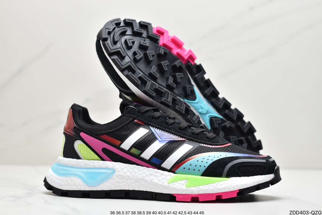 Adidas RETROPY P9 Nightcrawler 3 generation really exploded outsole retro running shoes HO3087