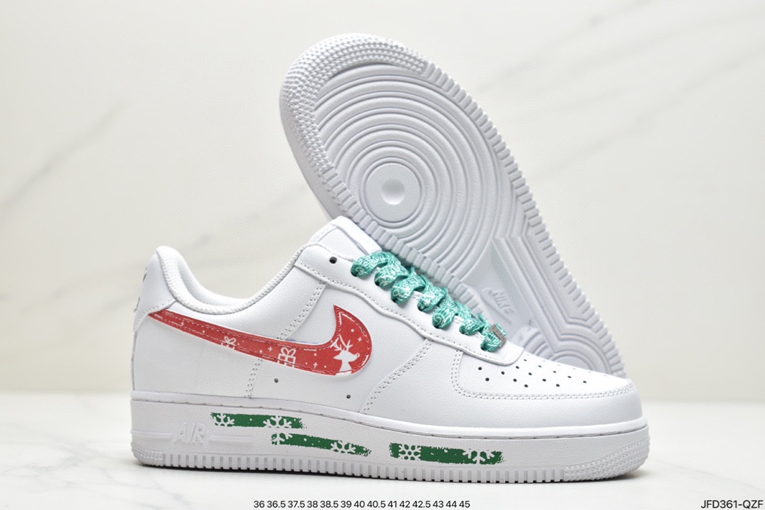 Nike Air Force 1 Low '07 Air Force One Low Top Sneakers Christmas CW2288-111-Top High Quatity Cheap Sneakers Fashion Clothing Clothes Bags handbags Shoes of all Brand wholesale With The best Quality And Beautiful Price from China Factory Chinese suppliers wholesaler seller Nike Air Force 1 Low '07 Air Force One Low Top Sneakers Christmas CW2288-111
