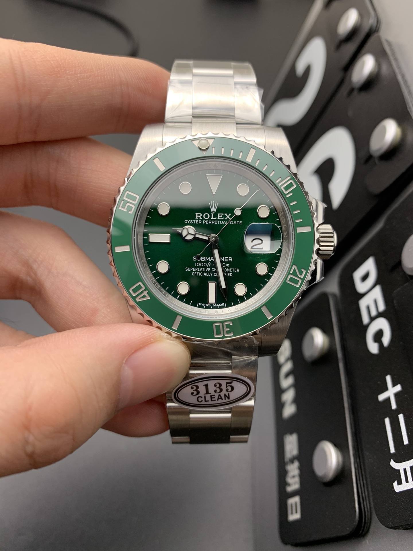 Rolex 3135绿鬼