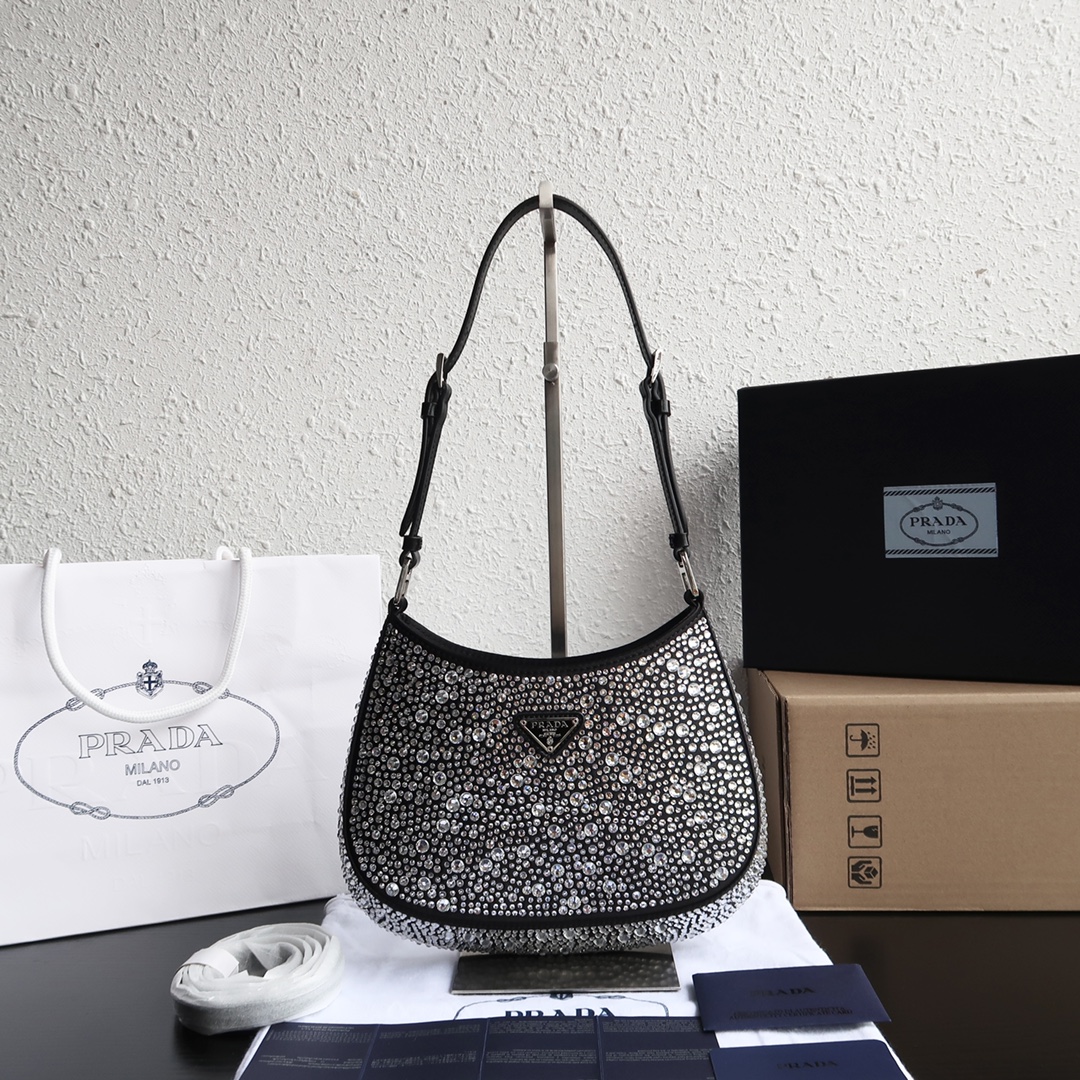 Prada Style Leather Shoulder Bag Lookbook Reference image 1