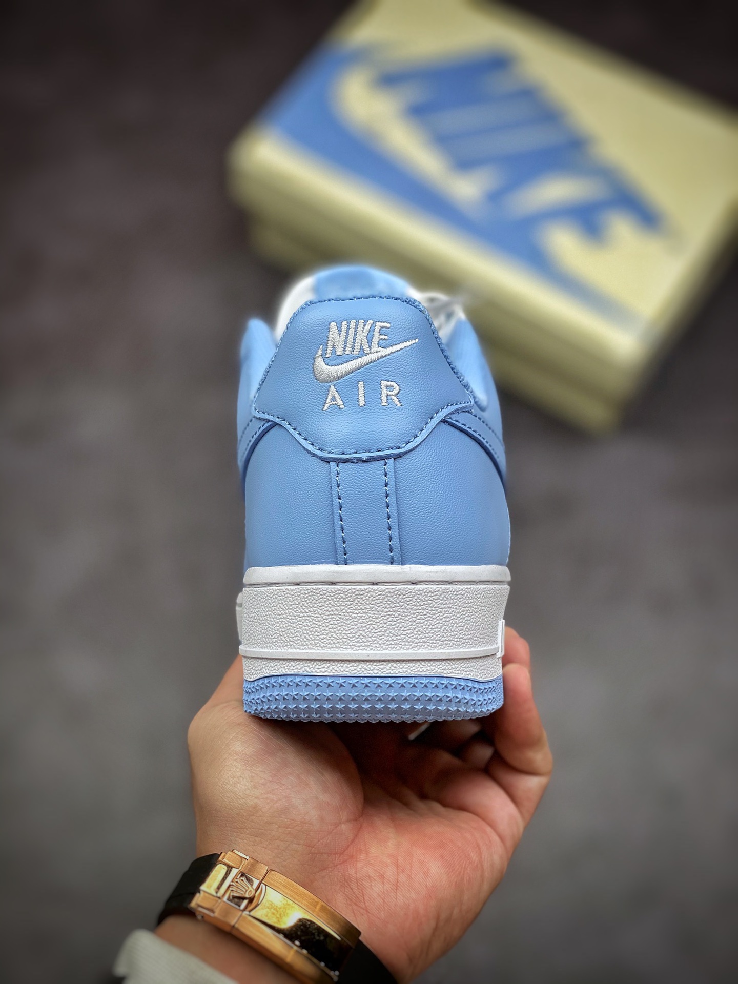 Nike Air Force 1 Low 07 Sky Blue Original Last Original Cardboard BS8871-103