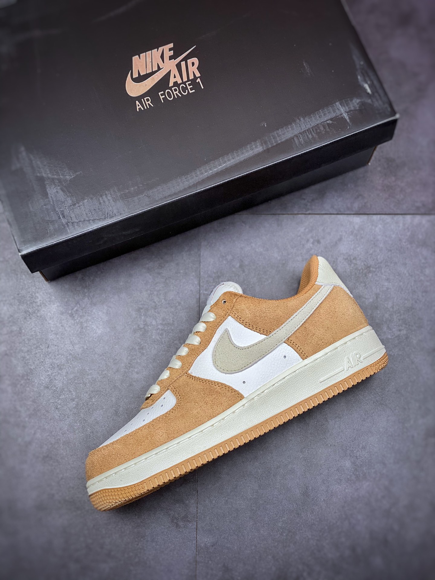 240 Nike Air Force 1 Low 07 白棕拼接BQ8988-104