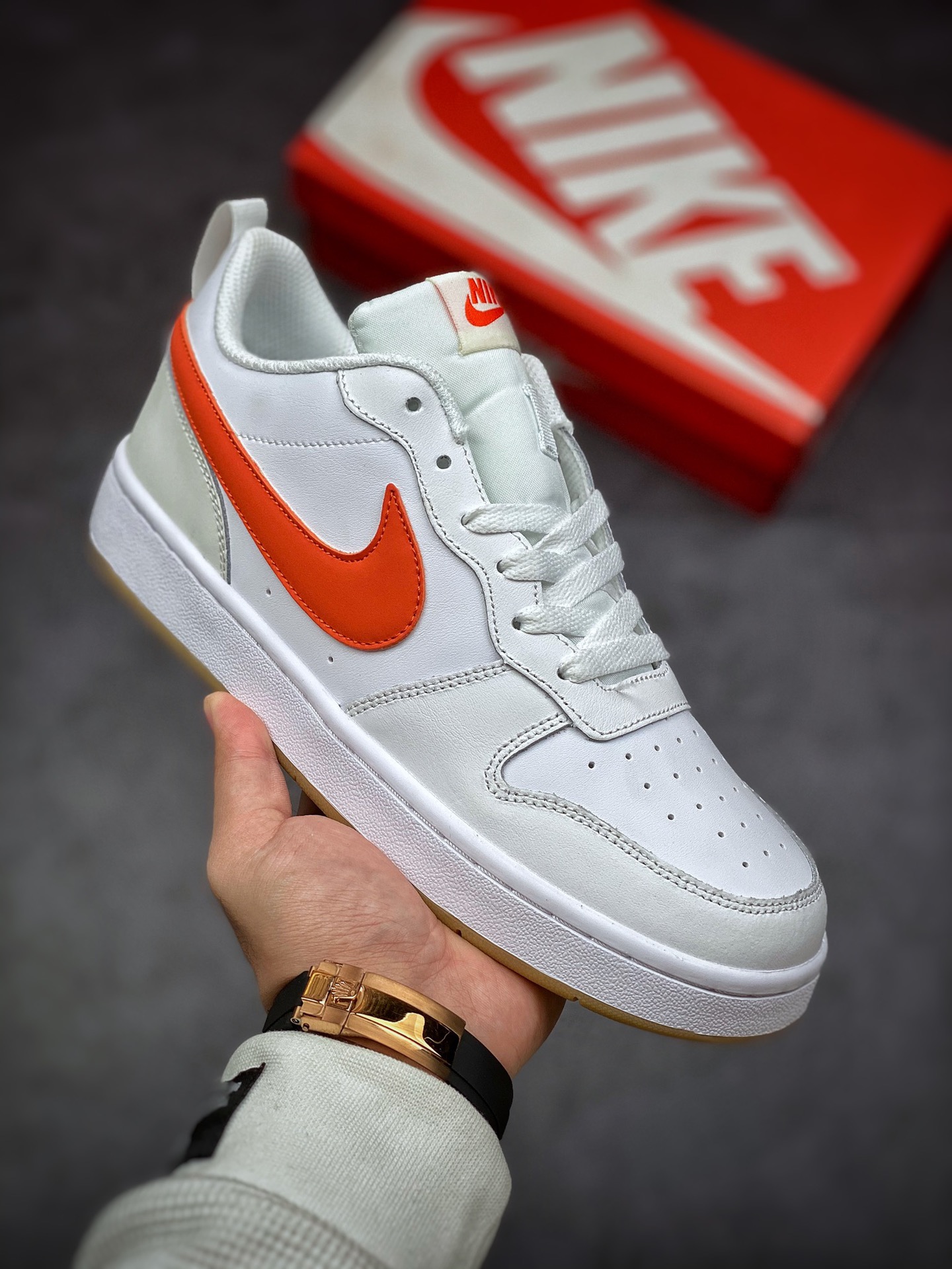200 独家开发 韩国原单 NIKE Court Borough Low 2 FP（GS） 独家全头层版本 BQ5448-114