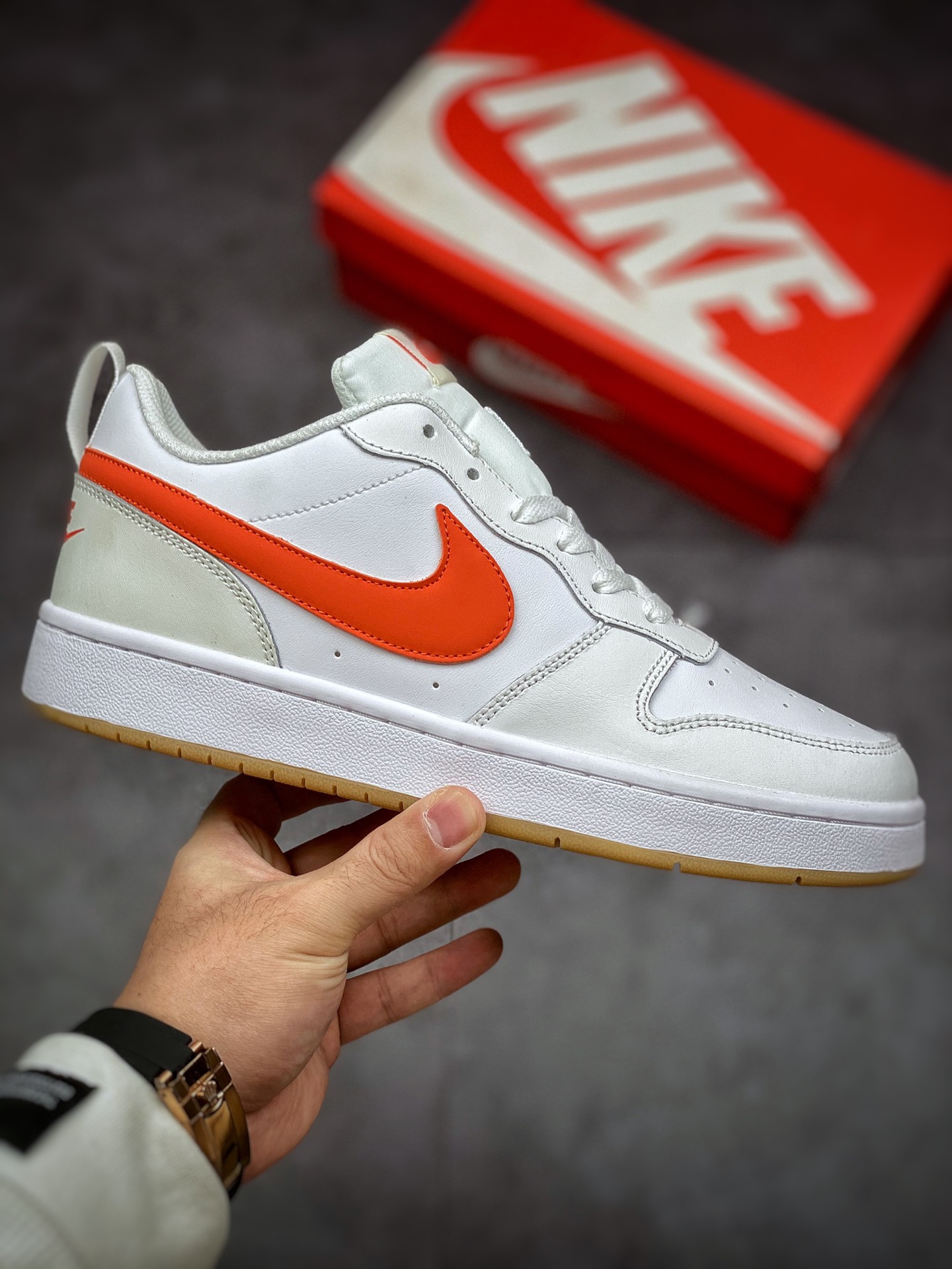 200 独家开发 韩国原单 NIKE Court Borough Low 2 FP（GS） 独家全头层版本 BQ5448-114