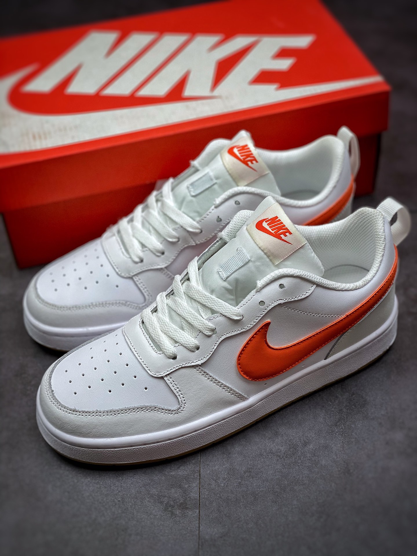 200 独家开发 韩国原单 NIKE Court Borough Low 2 FP（GS） 独家全头层版本 BQ5448-114