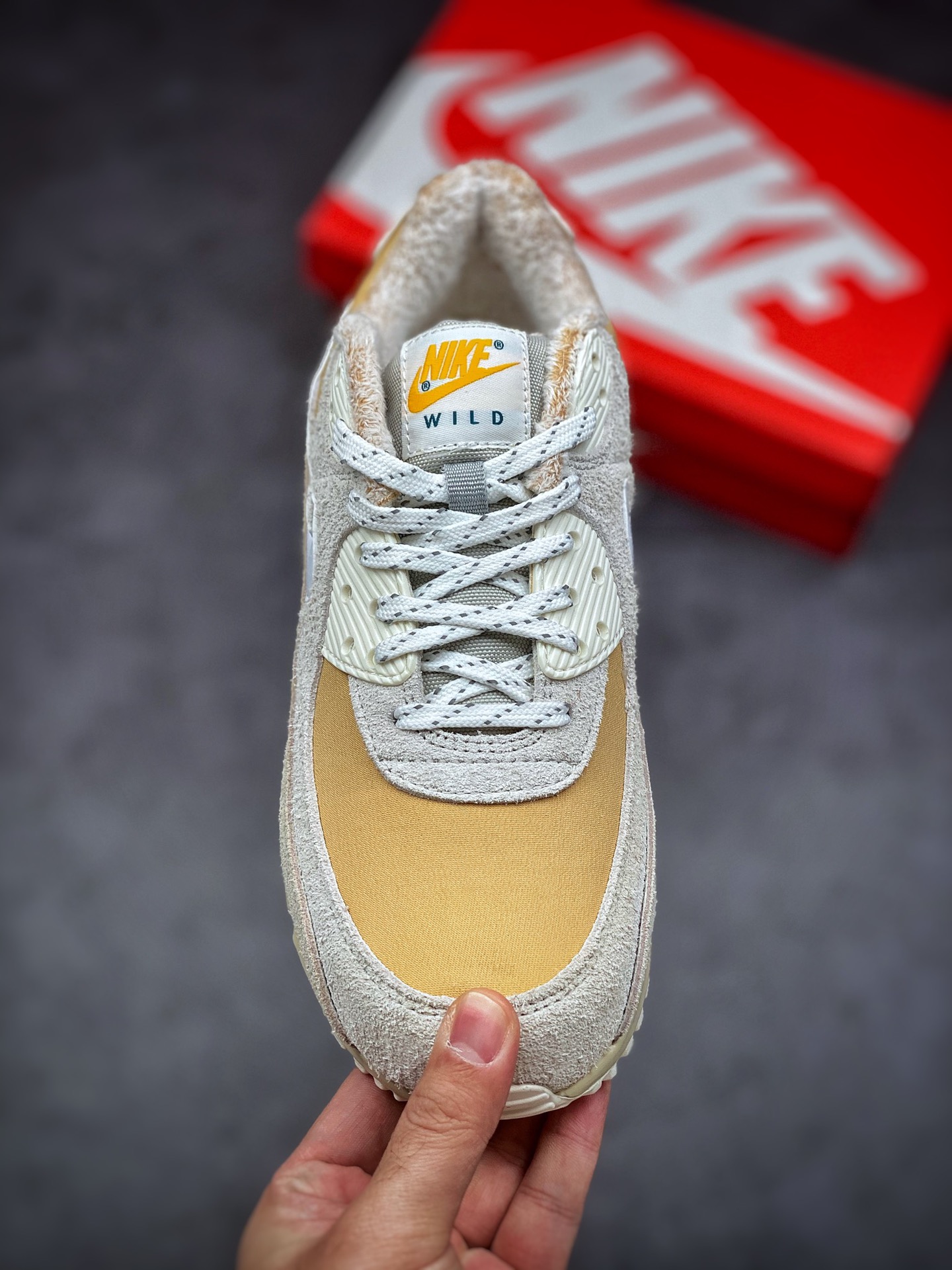 200 平台专供 NIKE Air Max 90 白灰褐 Max90系 DC5271-737