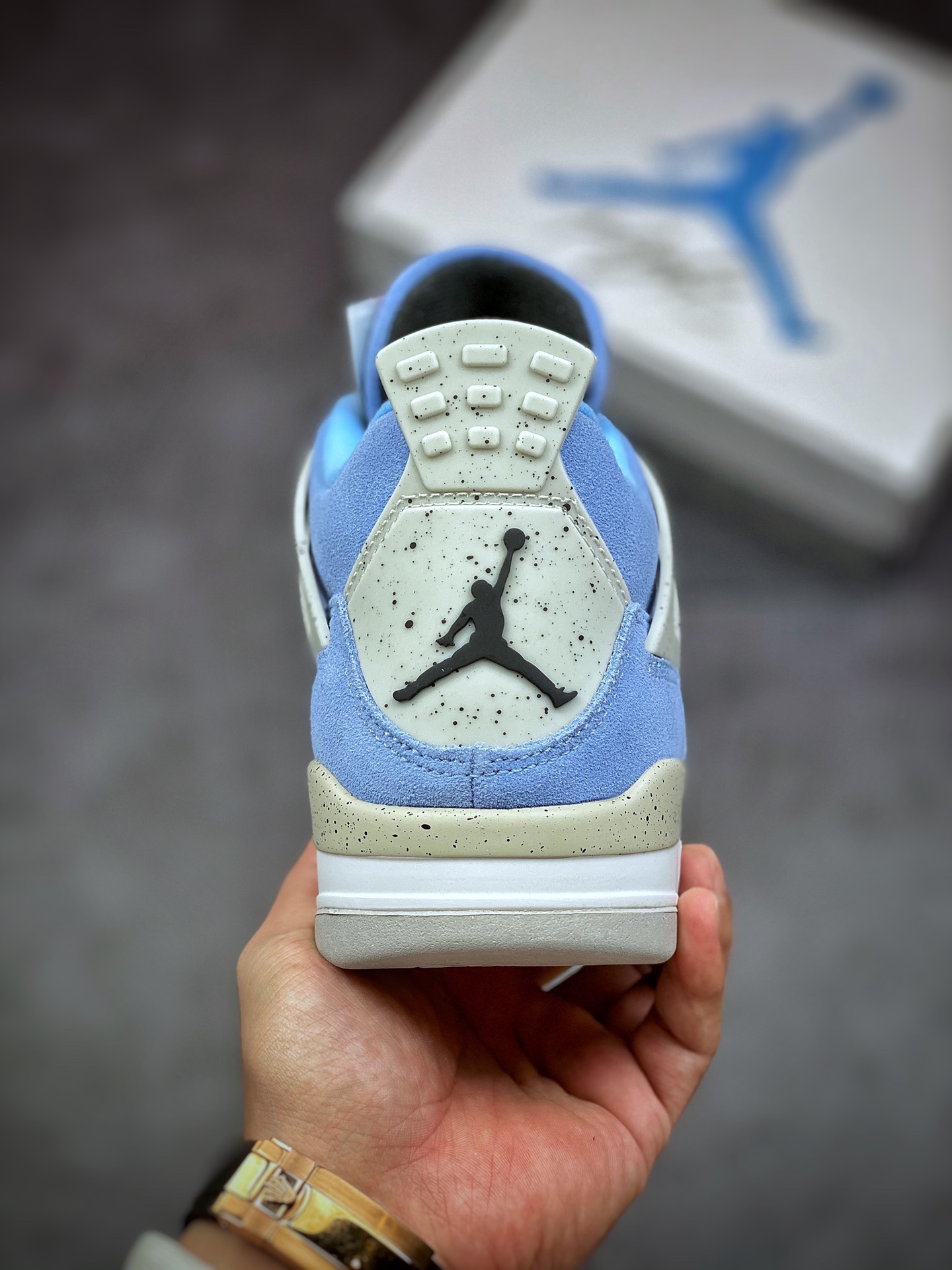 Jordan Air Jordan 4 Retro SE ”University Blue” University Blue North Carolina Blue” AJ4 generation basketball shoes CT8527-400