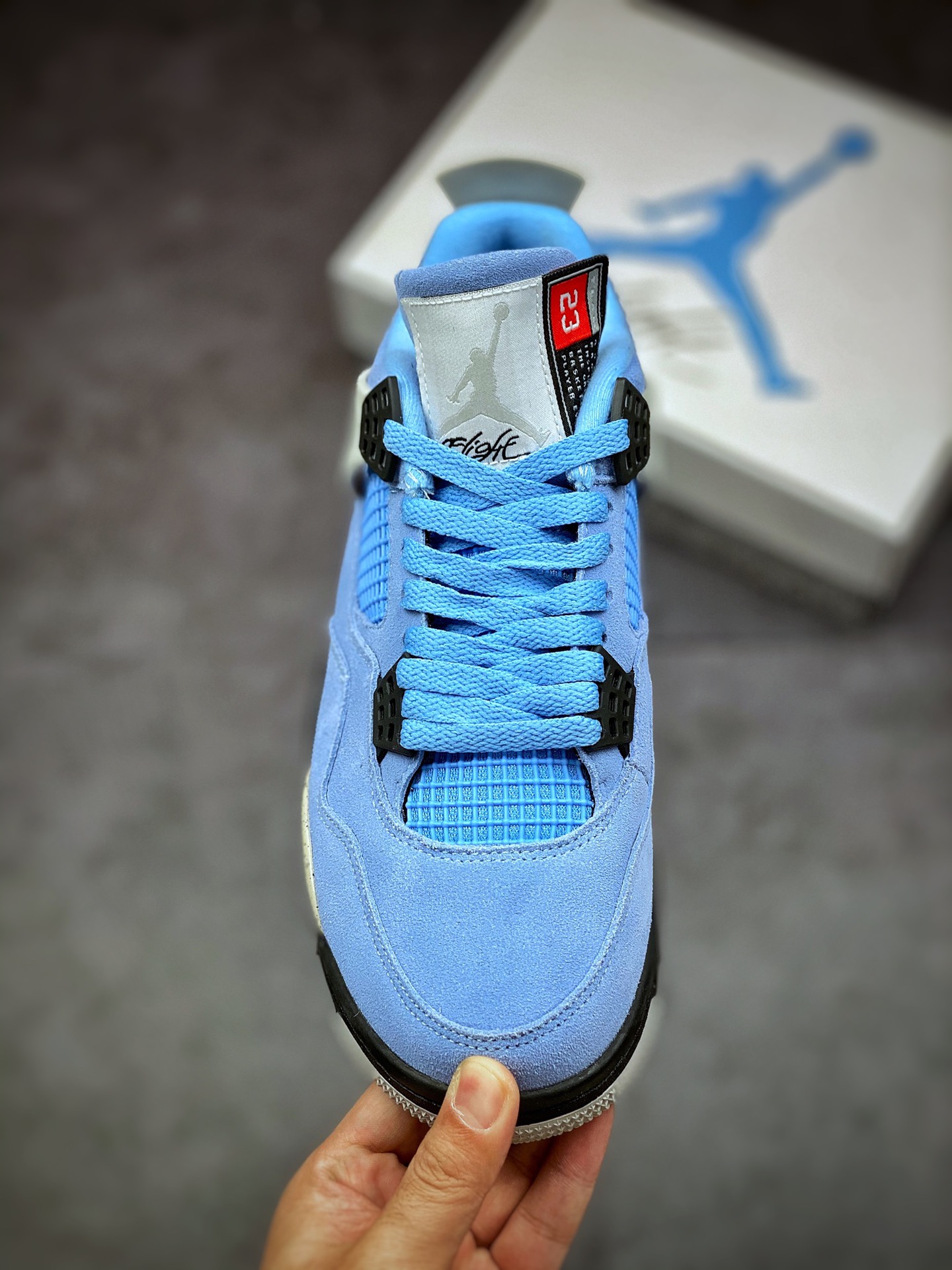 Jordan Air Jordan 4 Retro SE ”University Blue” University Blue North Carolina Blue” AJ4 generation basketball shoes CT8527-400