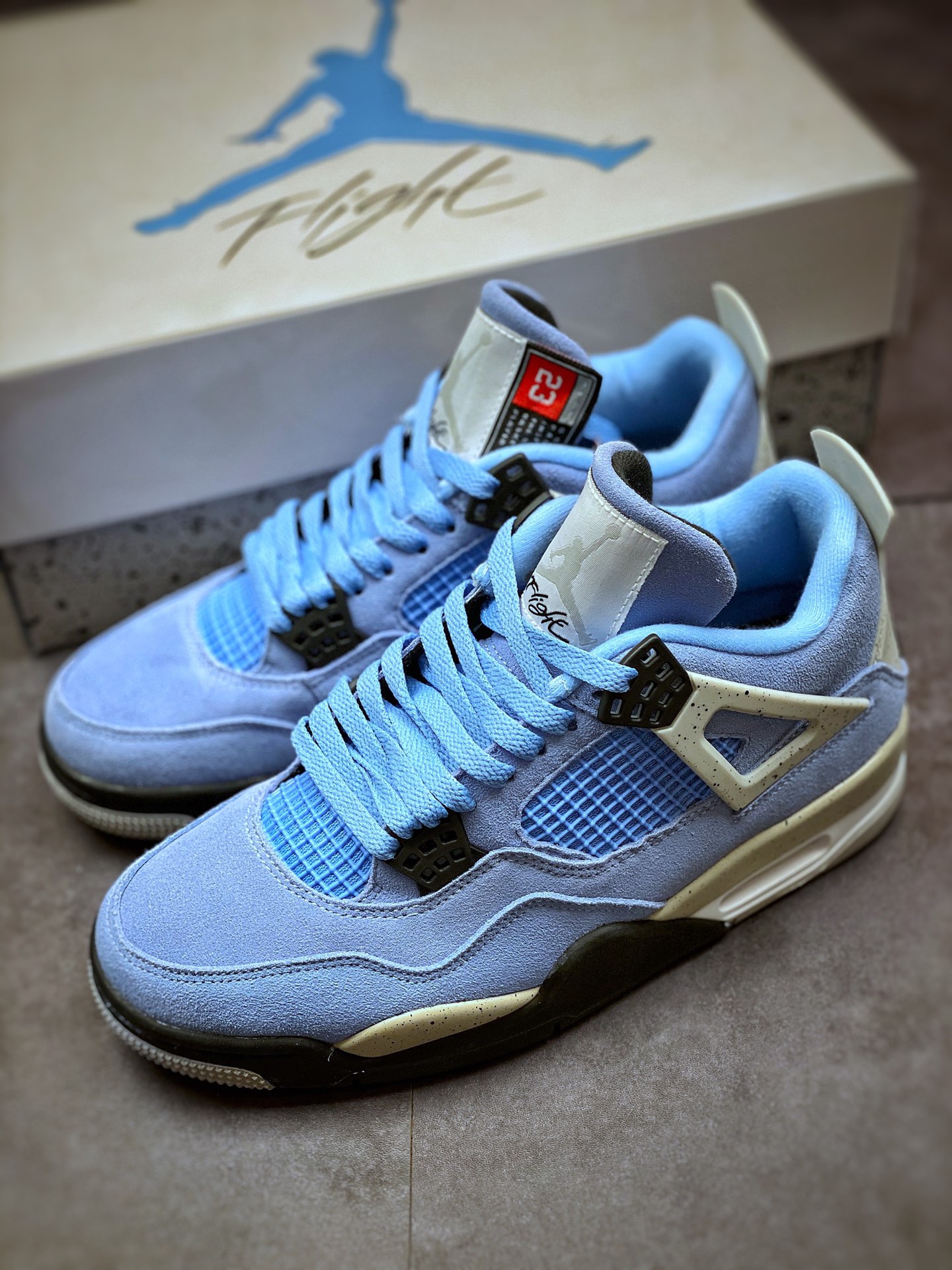 Jordan Air Jordan 4 Retro SE ”University Blue” University Blue North Carolina Blue” AJ4 generation basketball shoes CT8527-400