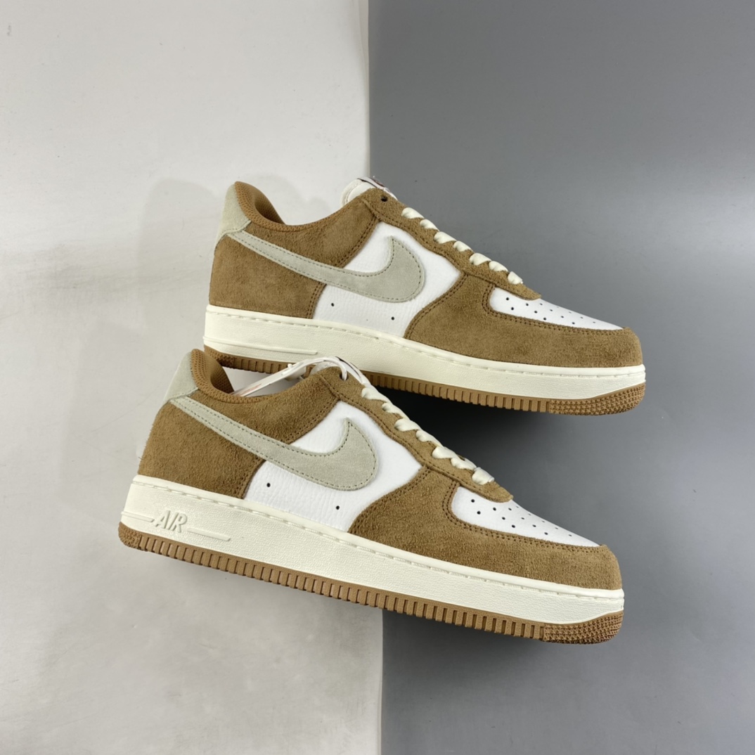 NIKE Air Force 1'07 Low White Brown Wheat Air Force One Low Top Casual Sneakers BQ8988-104-Top High Quatity Cheap Sneakers Fashion Clothing Clothes Bags handbags Shoes of all Brand wholesale With The best Quality And Beautiful Price from China Factory Chinese suppliers wholesaler seller NIKE Air Force 1'07 Low White Brown Wheat Air Force One Low Top Casual Sneakers BQ8988-104