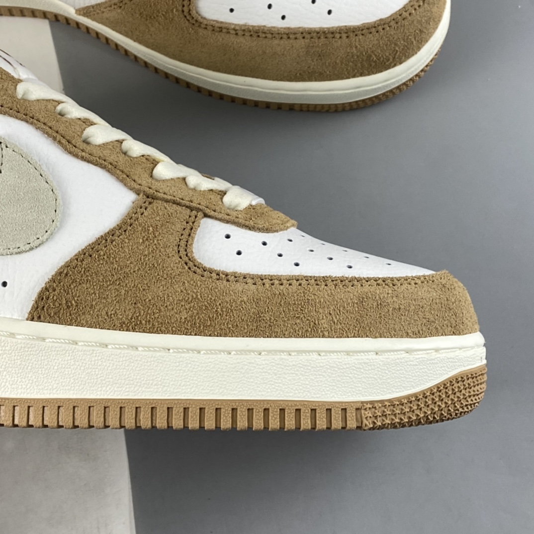 NIKE Air Force 1'07 Low White Brown Wheat Air Force One Low Top Casual Sneakers BQ8988-104-Top High Quatity Cheap Sneakers Fashion Clothing Clothes Bags handbags Shoes of all Brand wholesale With The best Quality And Beautiful Price from China Factory Chinese suppliers wholesaler seller NIKE Air Force 1'07 Low White Brown Wheat Air Force One Low Top Casual Sneakers BQ8988-104